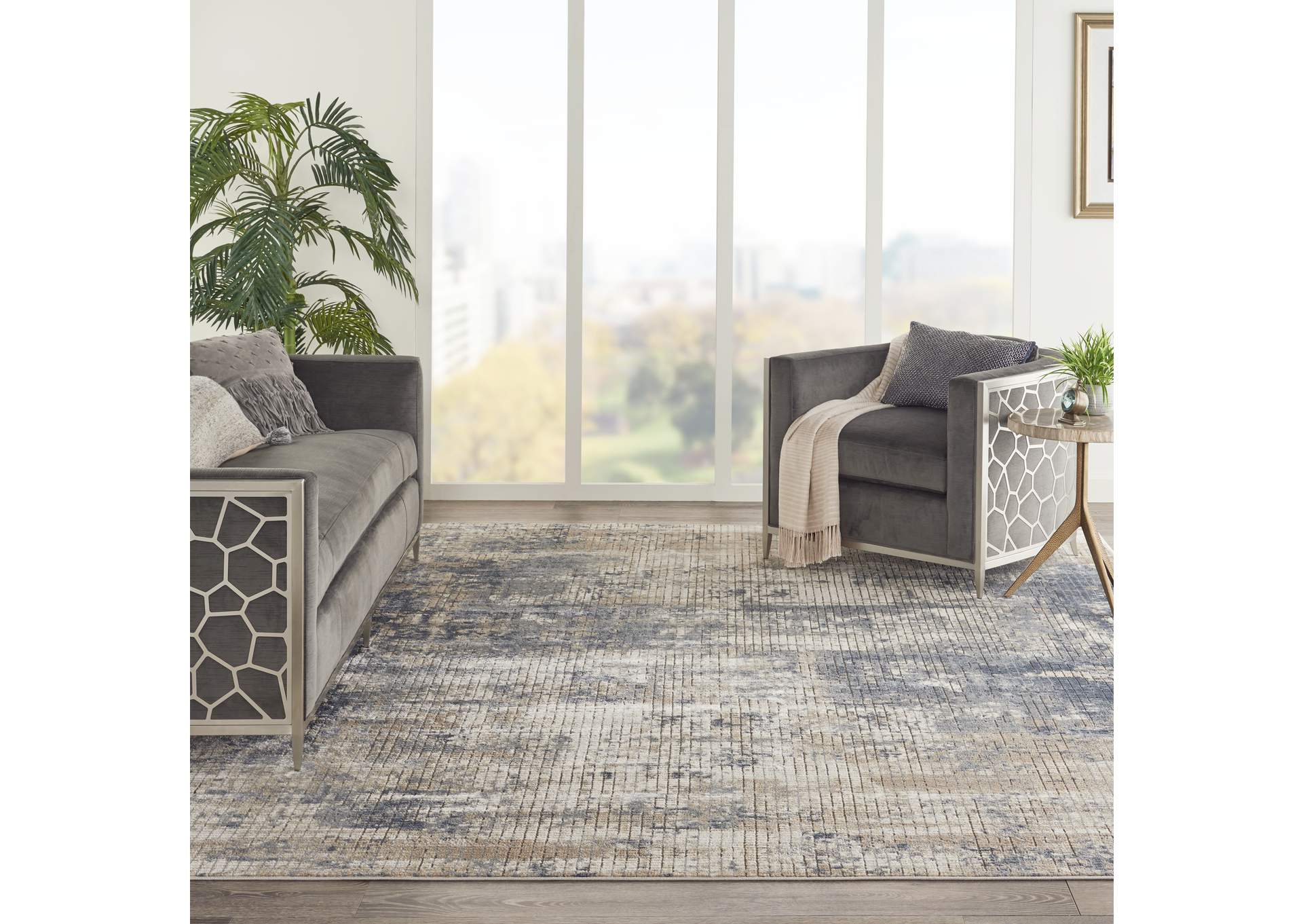Nourison Quarry 9' x 12' Rustic Area Rug,Nourison