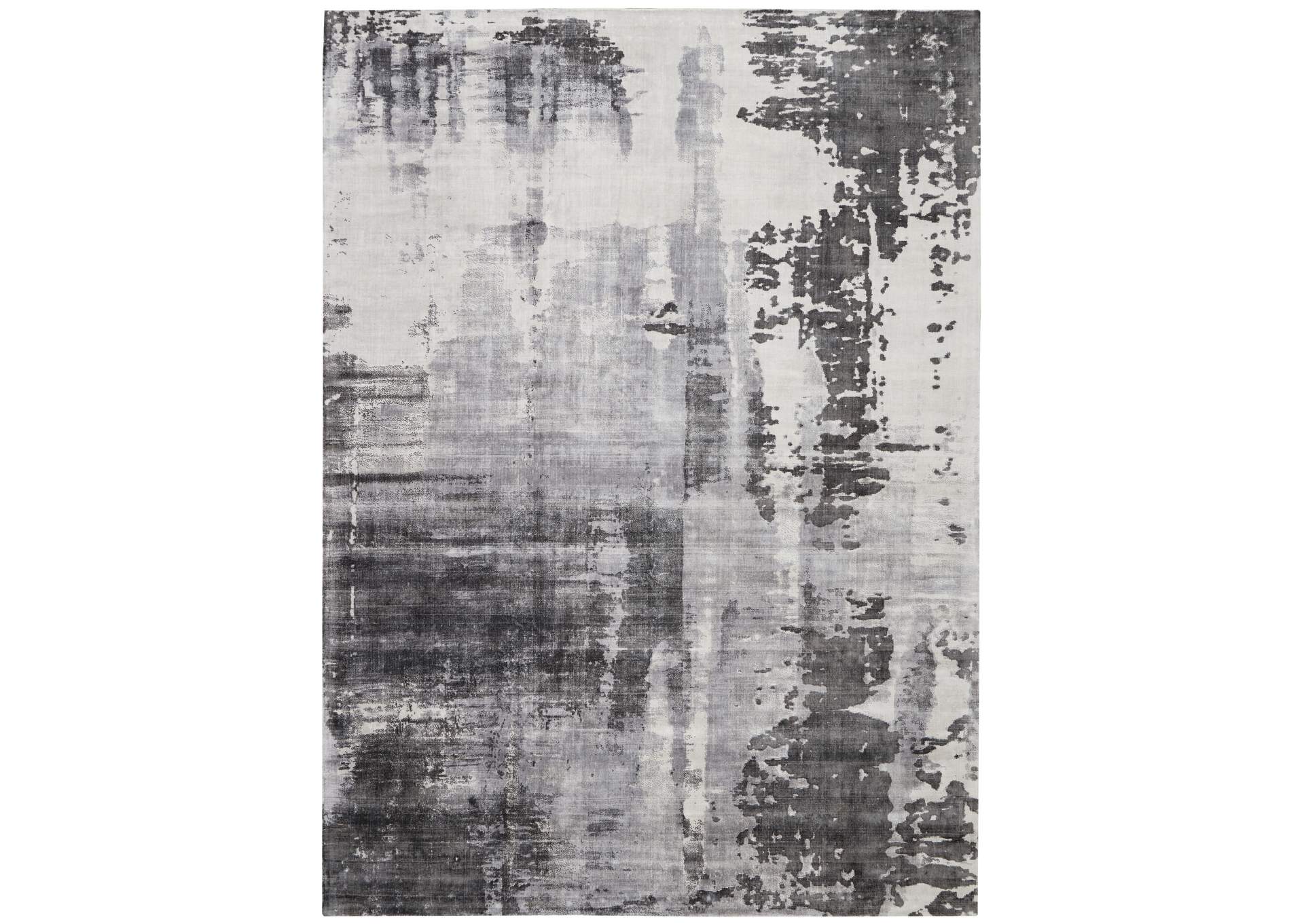 kathy ireland Home Safari Dreams KI373 Grey 8'x11' Oversized Rug,Nourison