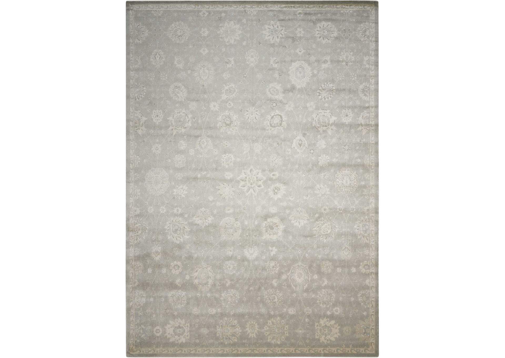 Nourison Luminance LUM06 Grey 5'x8' Area Rug,Nourison