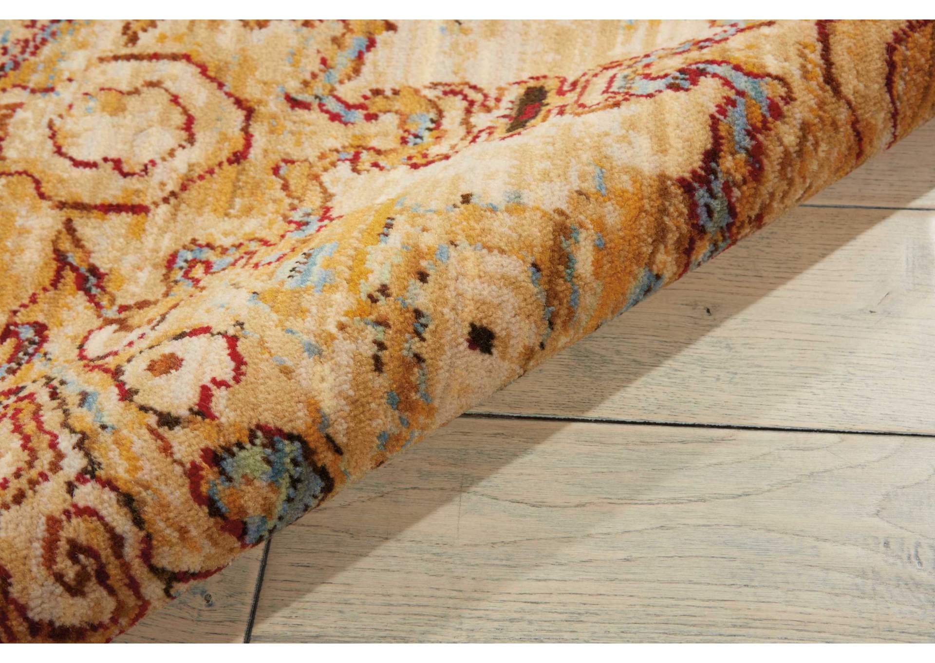 Nourison Rhapsody RH008 Yellow 10'x14' Rug,Nourison