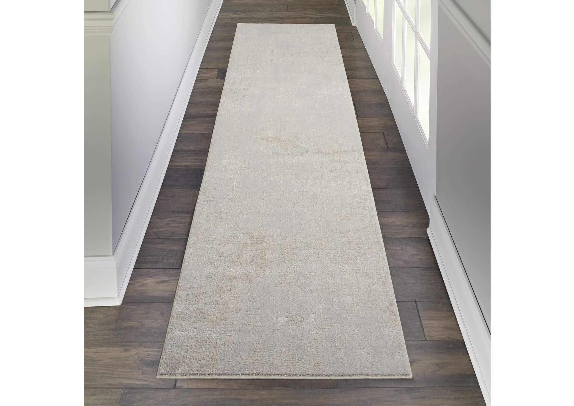Nourison Silky Textures 8' Runner Area Rug,Nourison