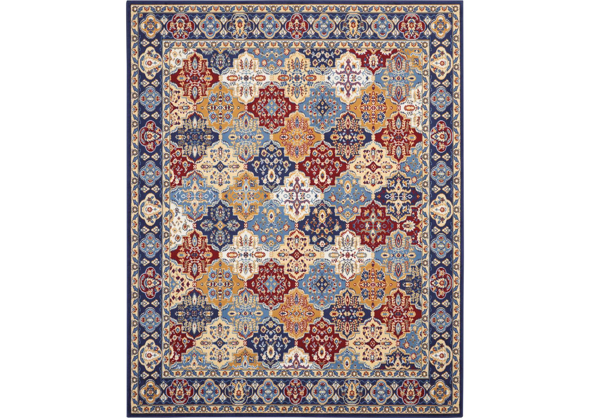 Nourison Grafix GRF31 Multicolor 8'x10' Large Rug,Nourison