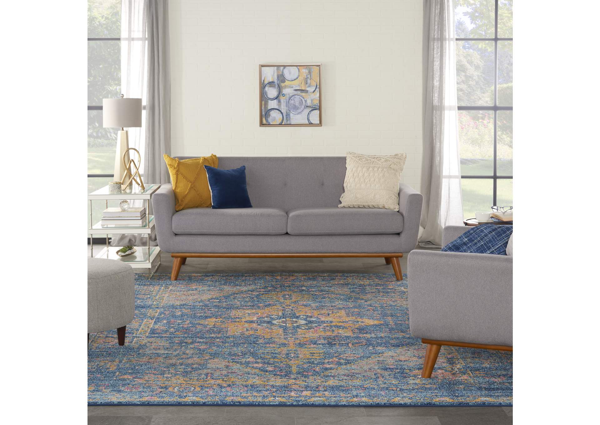 Nourison Tranquil(Traql) 8' x 10' Area Rug,Nourison