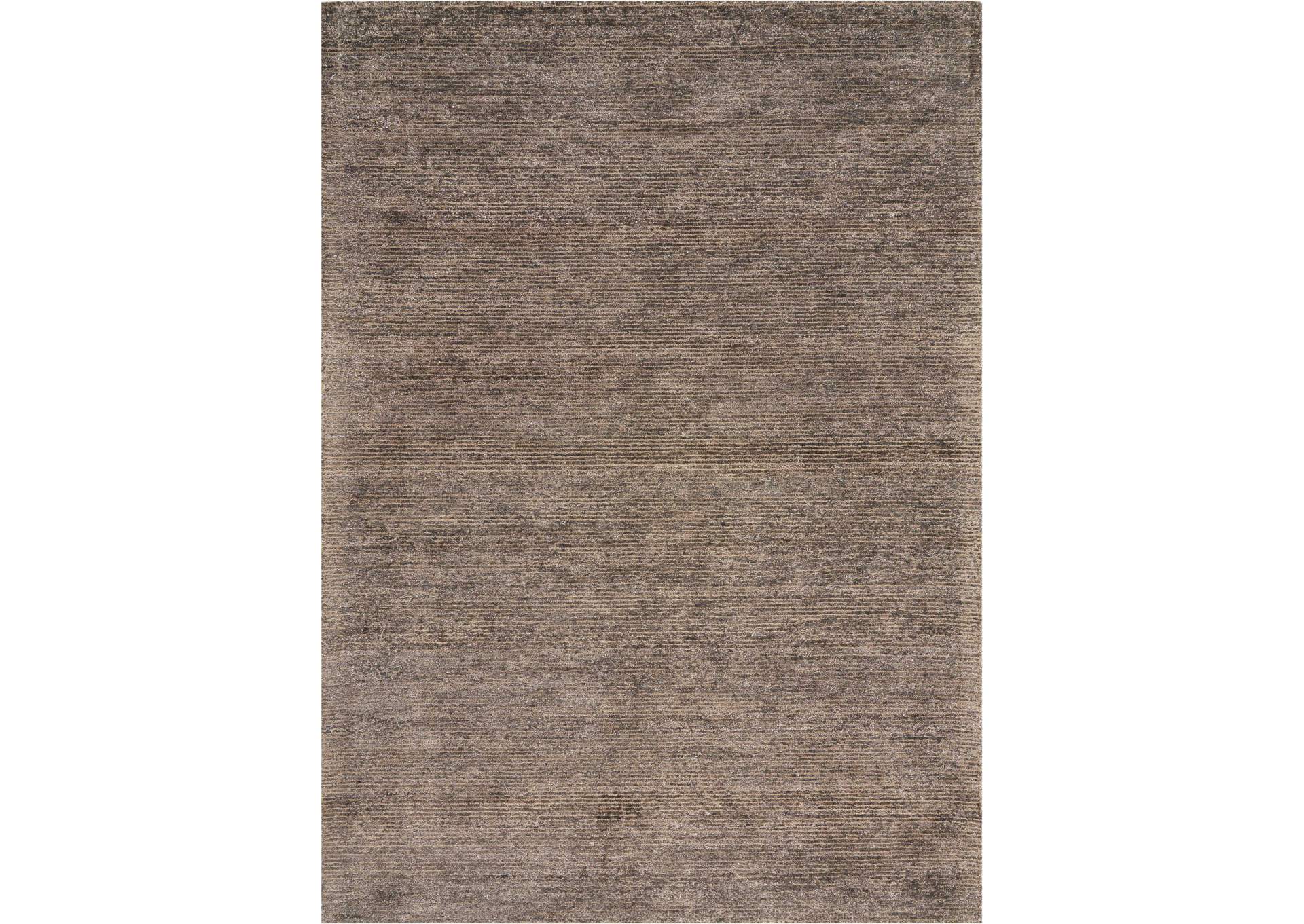 Nourison Weston WES01 Grey 8'x11' Oversized Textured Rug,Nourison