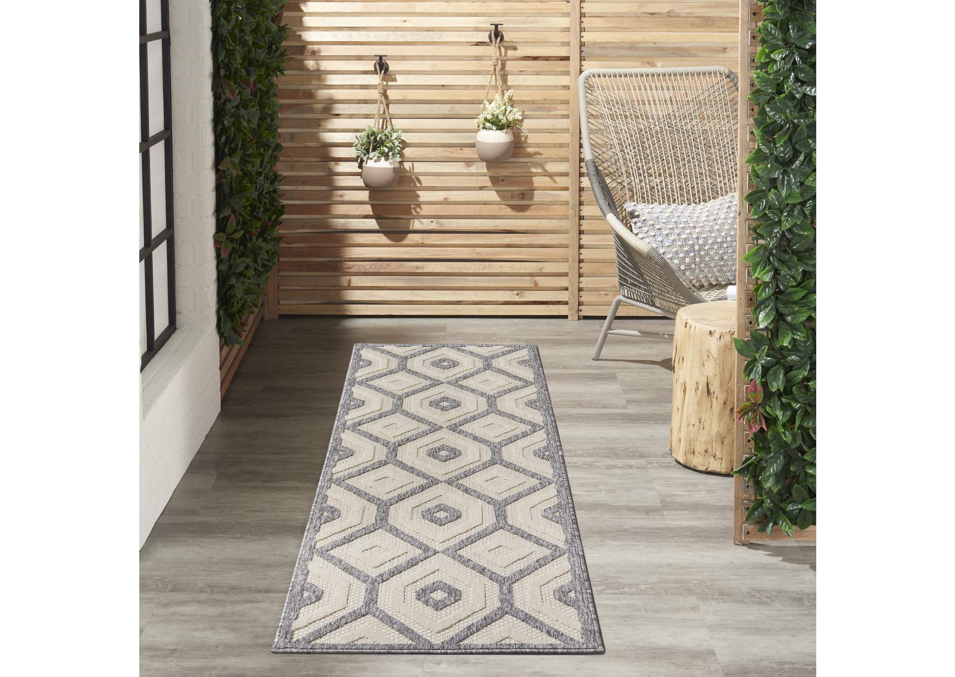 Nourison Cozumel 8' Runner Area Rug,Nourison