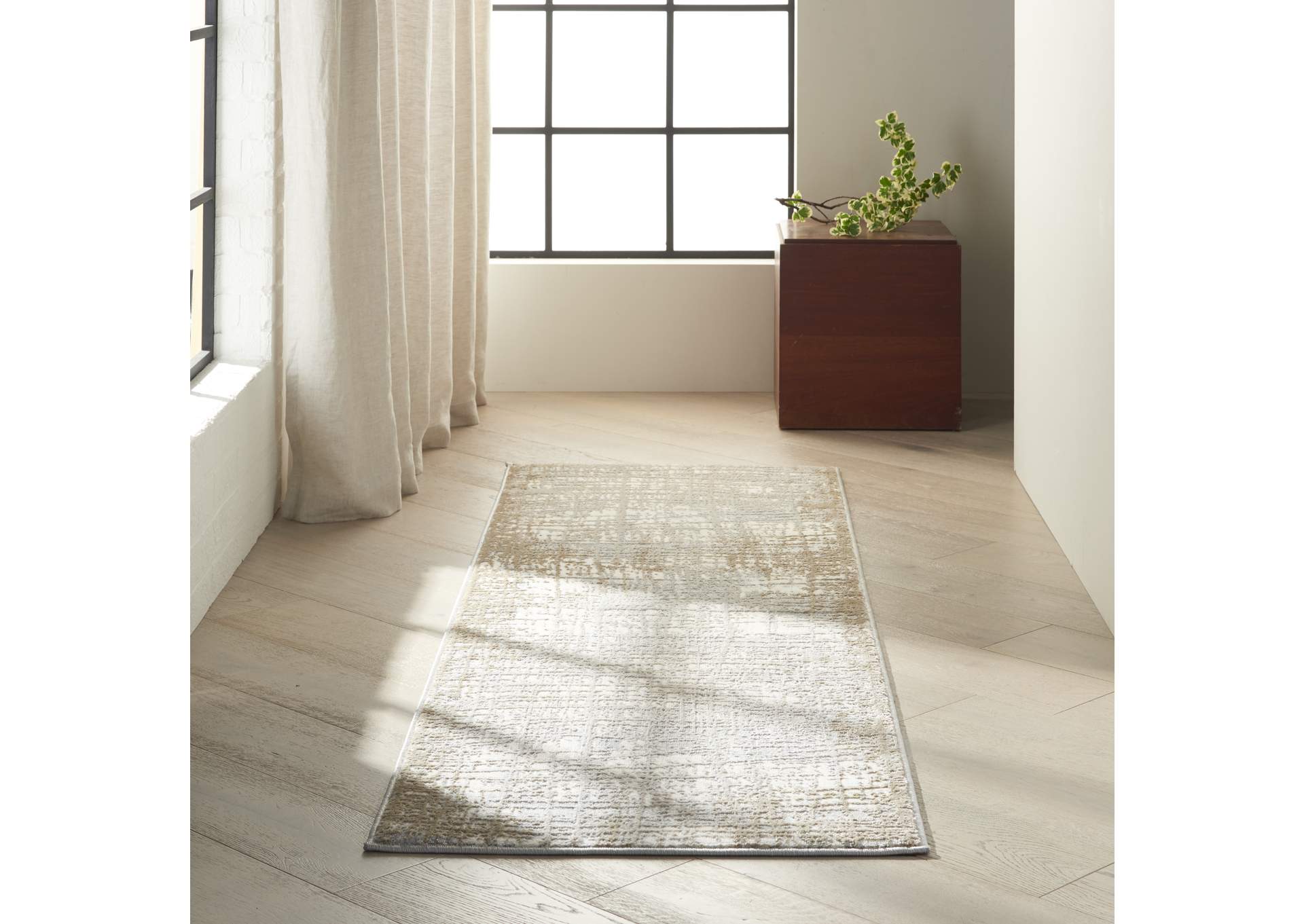 Calvin Klein Ck950 Rush 7' Runner Area Rug,Nourison