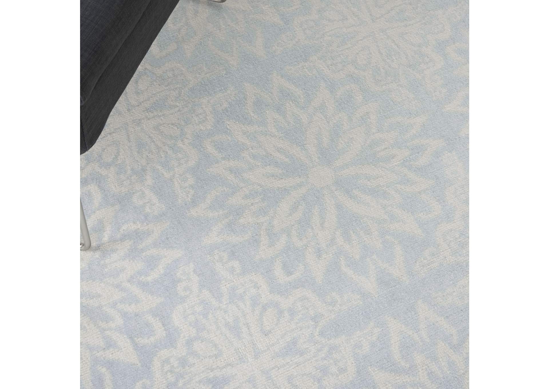 Nourison Jubilant JUB06 Light Blue 5'x7' Beach Area Rug,Nourison