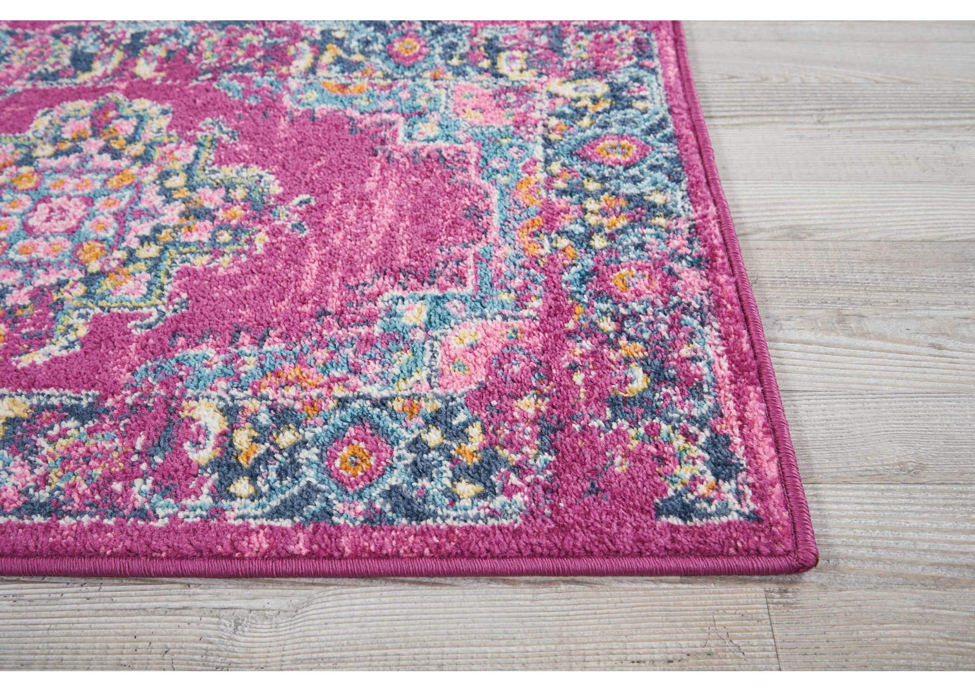 Nourison Passion 2' X 3' Pink Boho Area Rug,Nourison