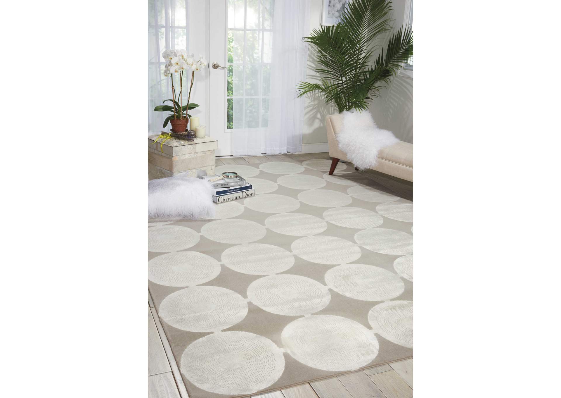 Nourison Luminance LUM02 Green 9'x13' Rug,Nourison