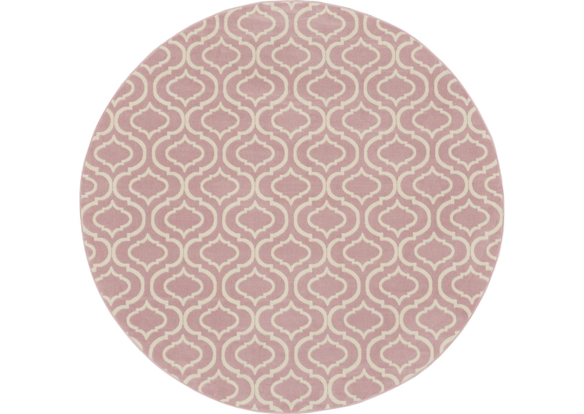 Nourison Jubilant 8' Round Pink Area Rug,Nourison