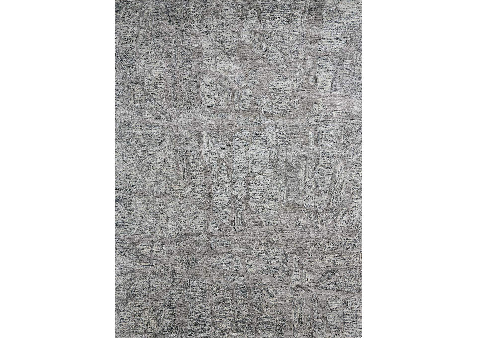 Nourison Gemstone GEM03 Grey 5'x8' Area Rug,Nourison