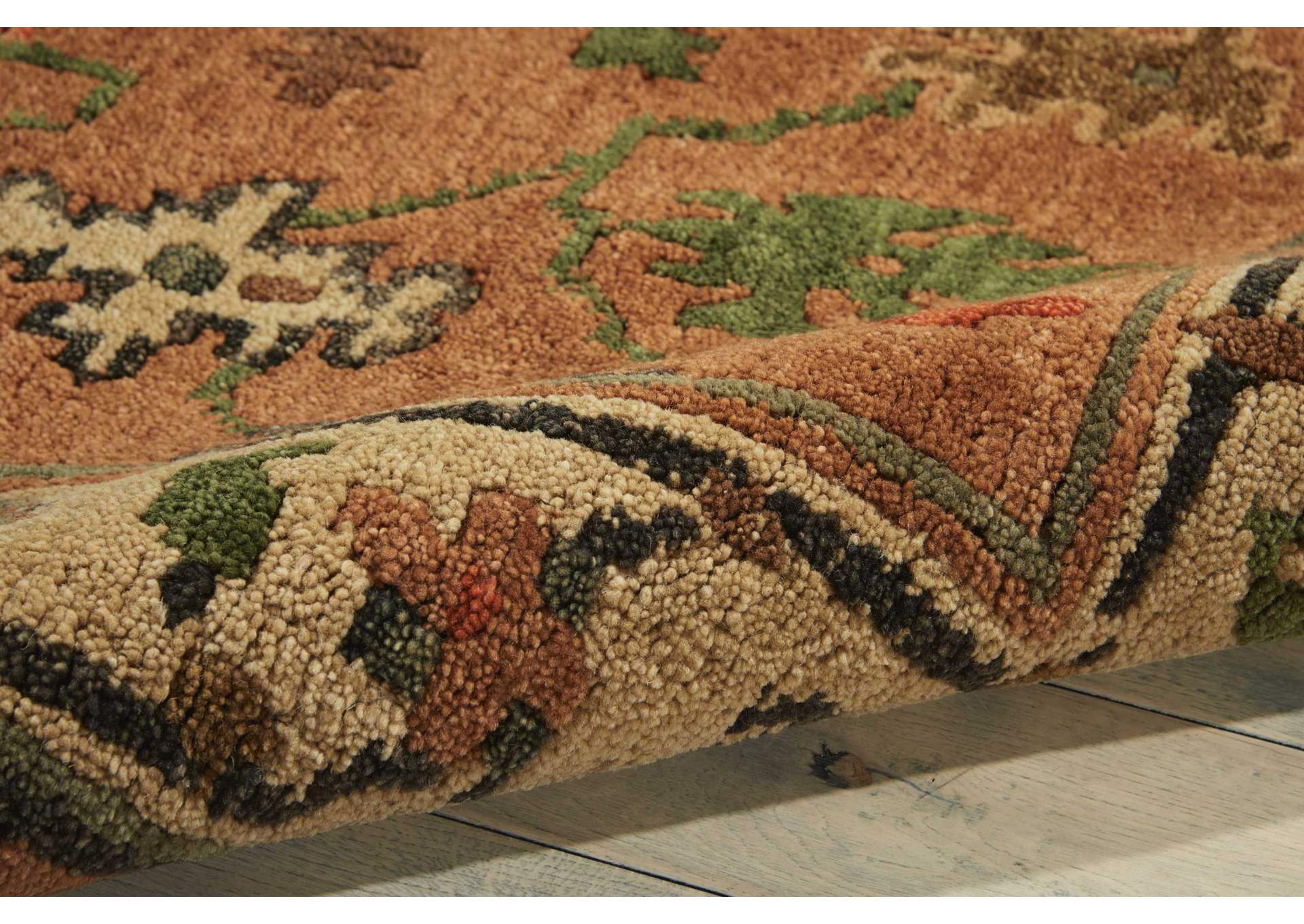 Nourison Tahoe TA05 Brown 6'x9' Area Rug,Nourison