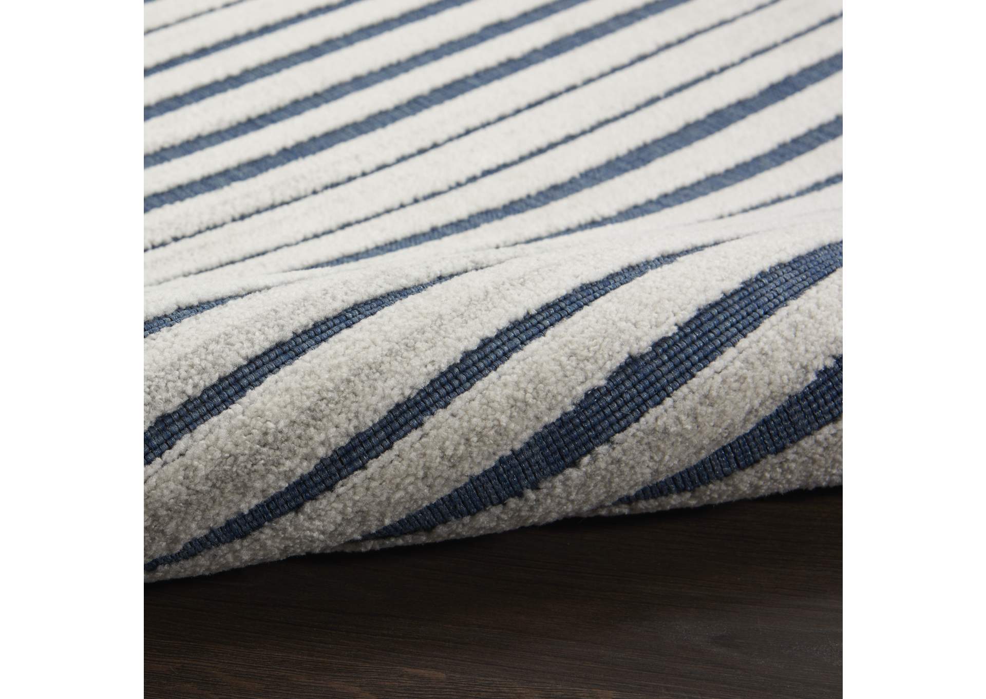 Nourison Key Largo 10' Runner Blue Area Rug,Nourison