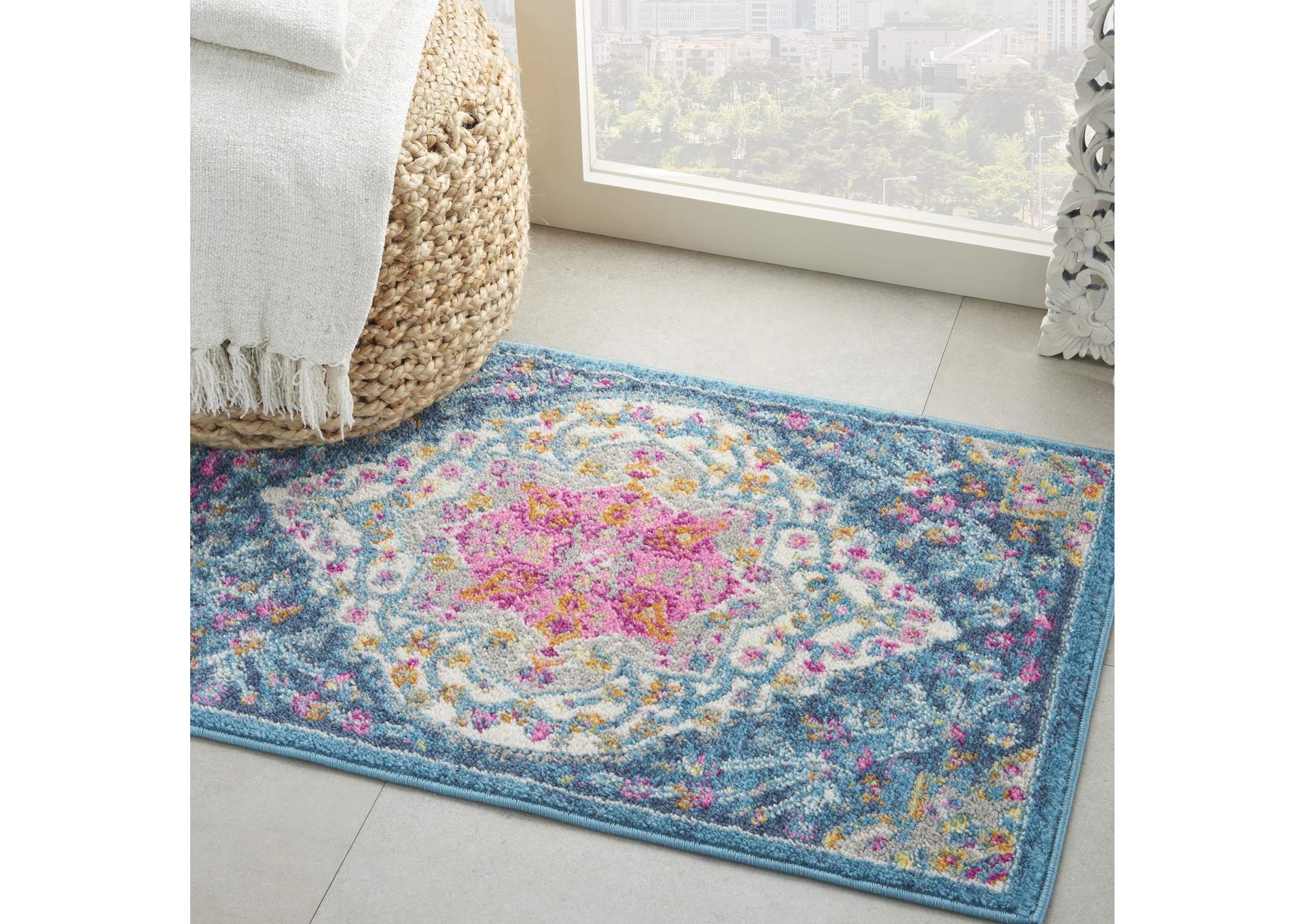 Nourison Passion 2'x3' Multicolor Area Rug,Nourison