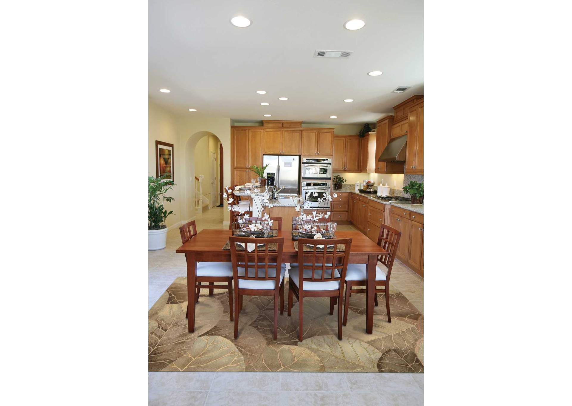 Nourison Tropics TS12 4'x6' Area Rug,Nourison