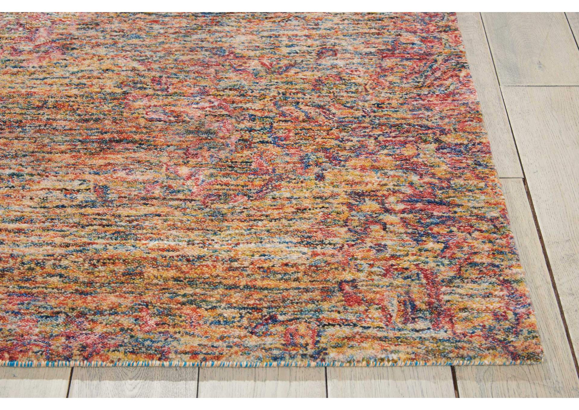 Nourison Gemstone GEM02 Purple Multicolor 4'x6' Area Rug,Nourison