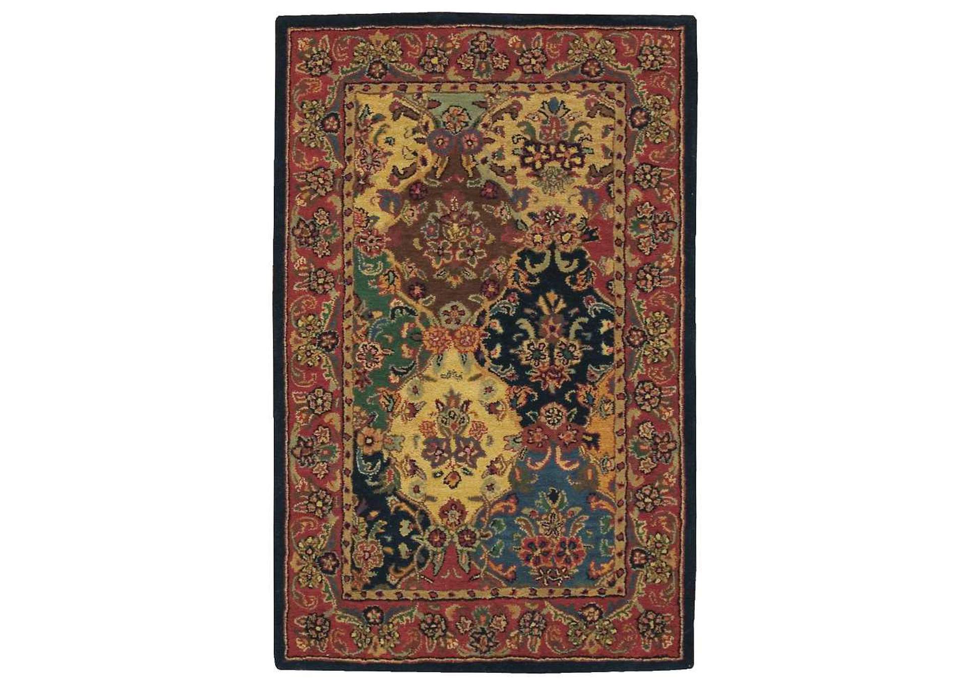 Nourison India House IH23 Multicolor 5'x8' Area Rug,Nourison