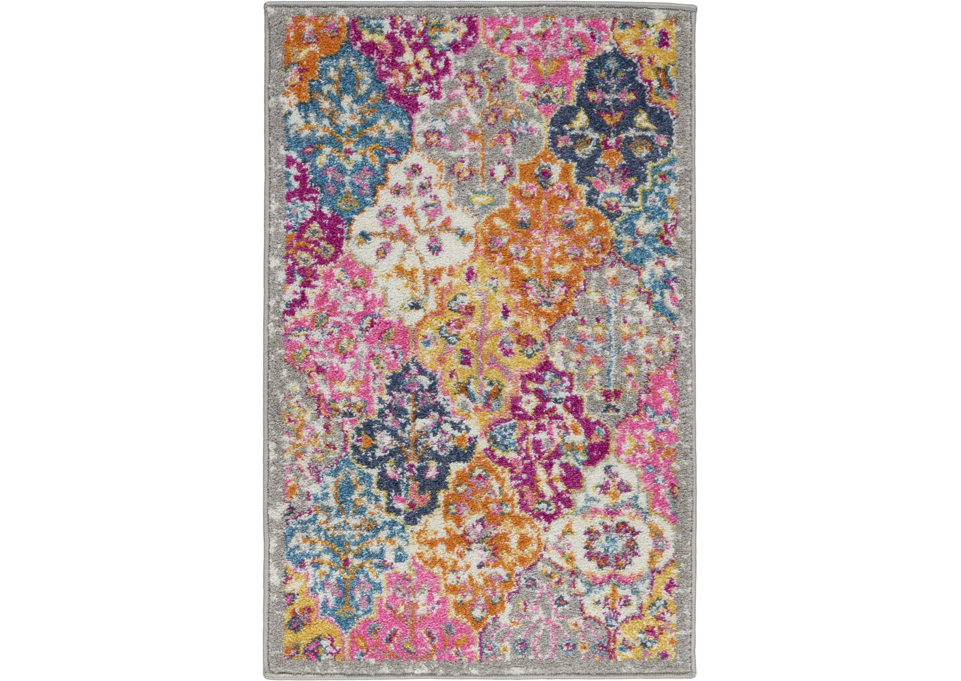 Nourison Passion Bohemian Multi Colored Area Rug,Nourison