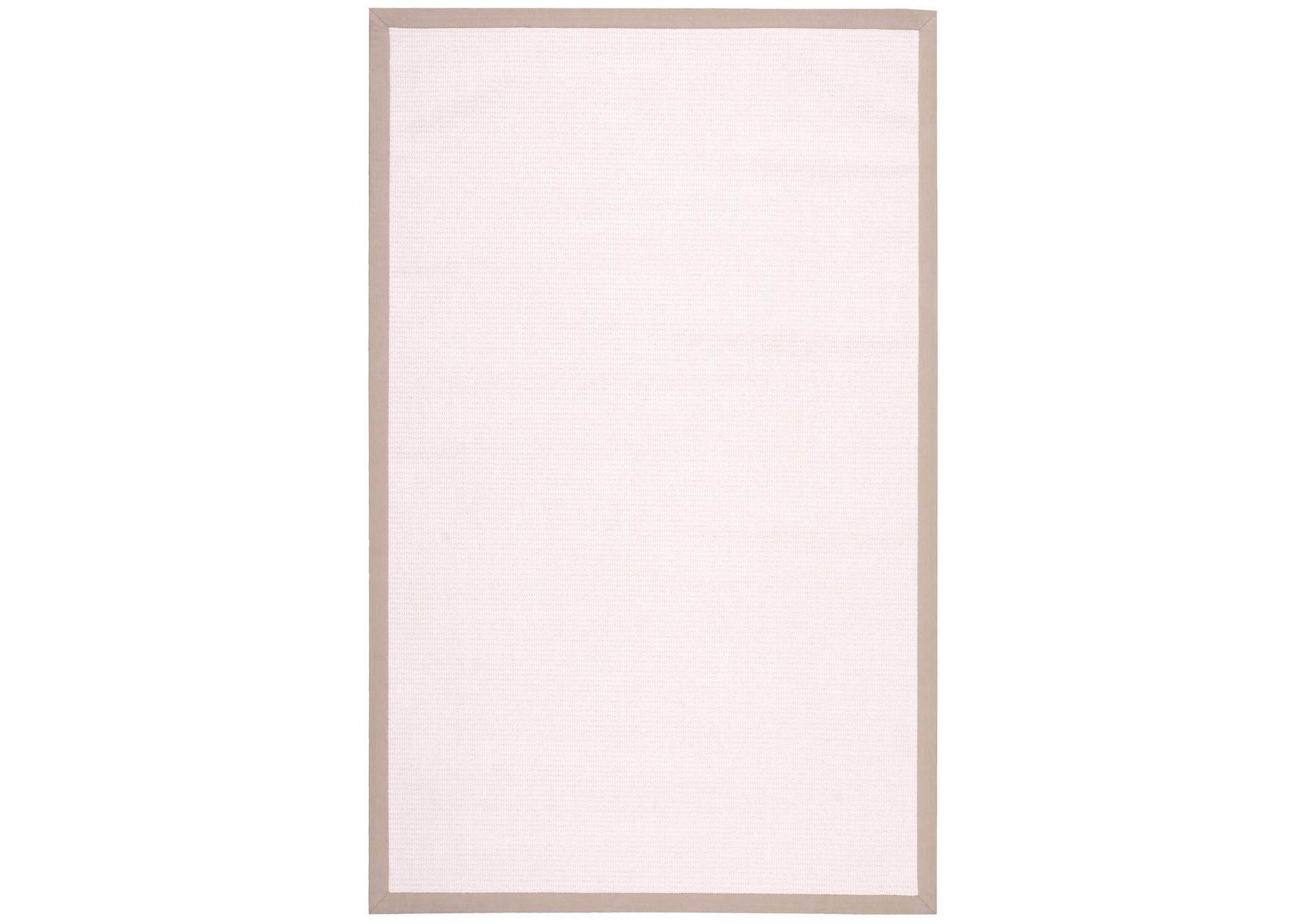 Nourison Sisal Soft SSF02 White 9'x13' Rug,Nourison