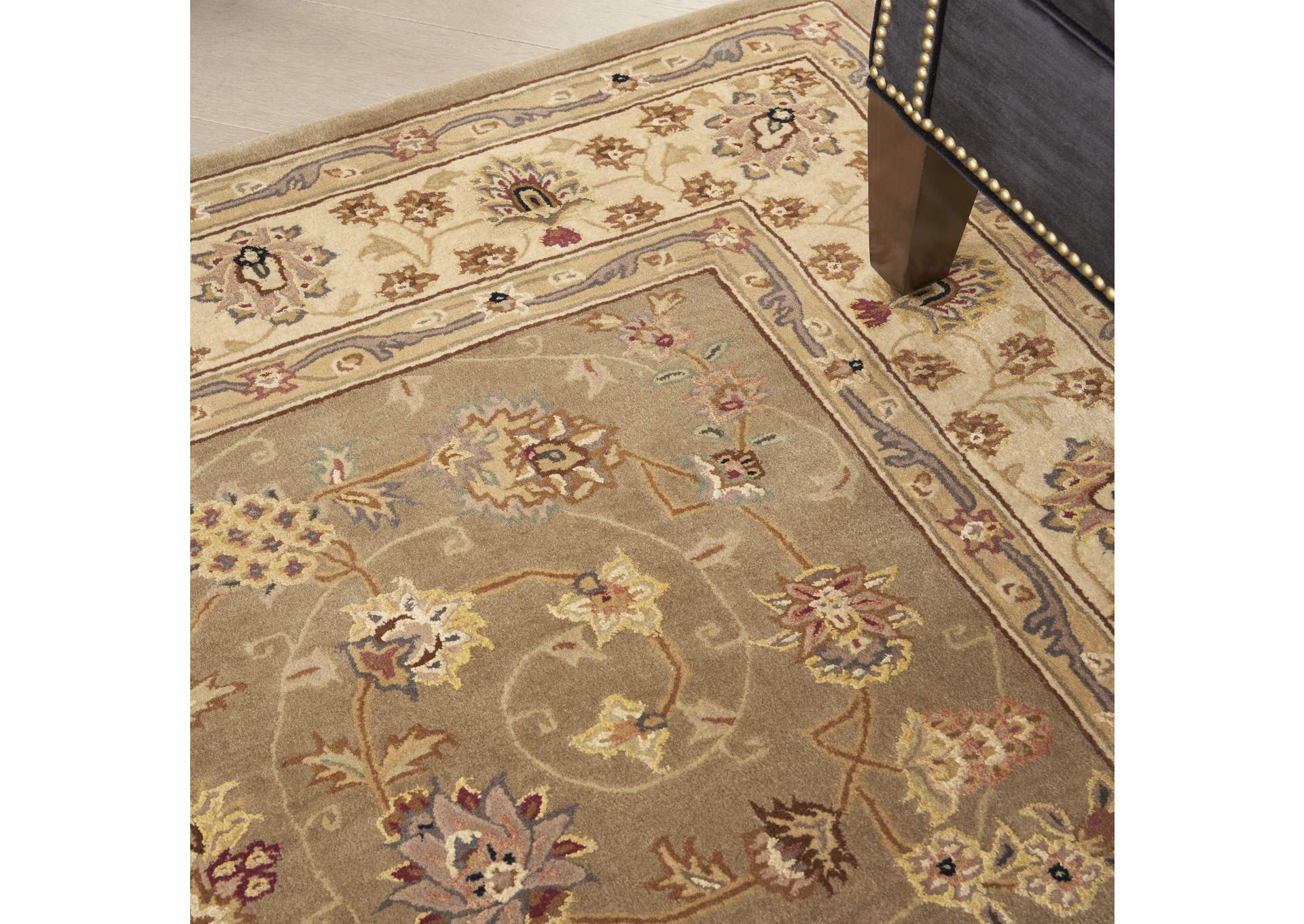 Nourison 2000 2003 Olive 6'x9' Area Rug,Nourison