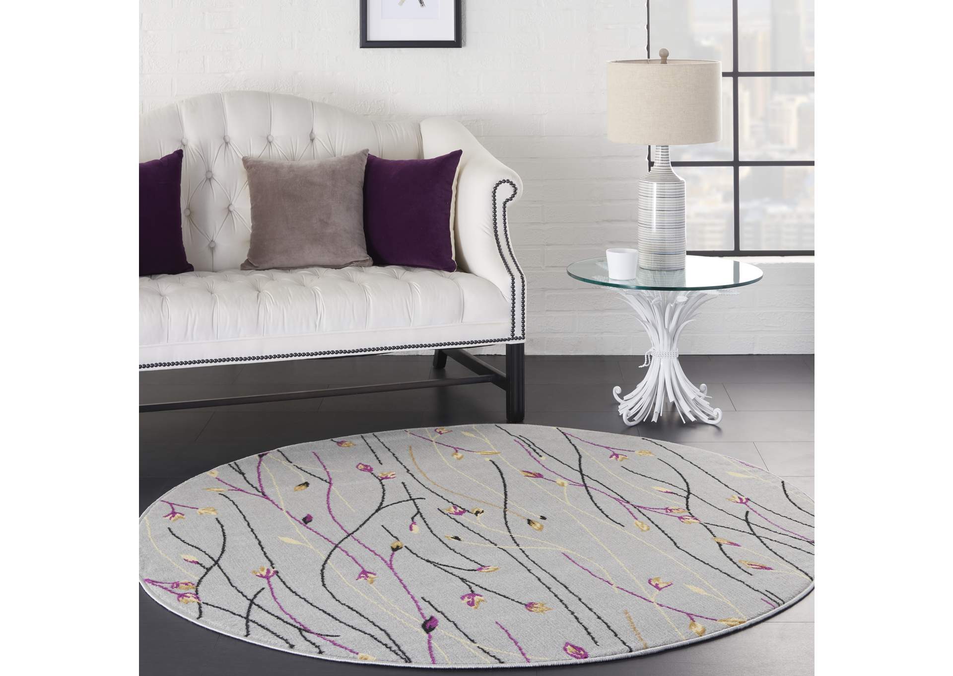 Nourison Grafix 5' Round Area Rug,Nourison
