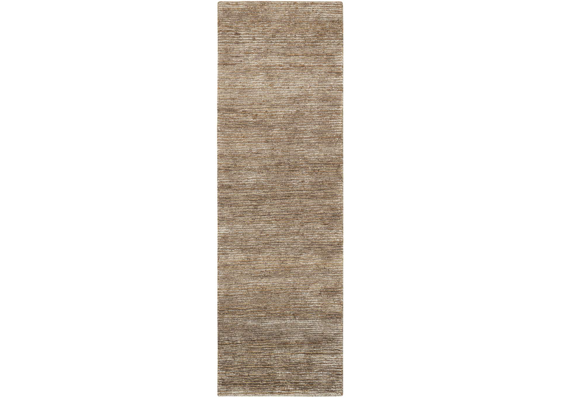 Calvin Klein Home Mesa MSA01 Brown 8' Runner Hallway Rug,Nourison