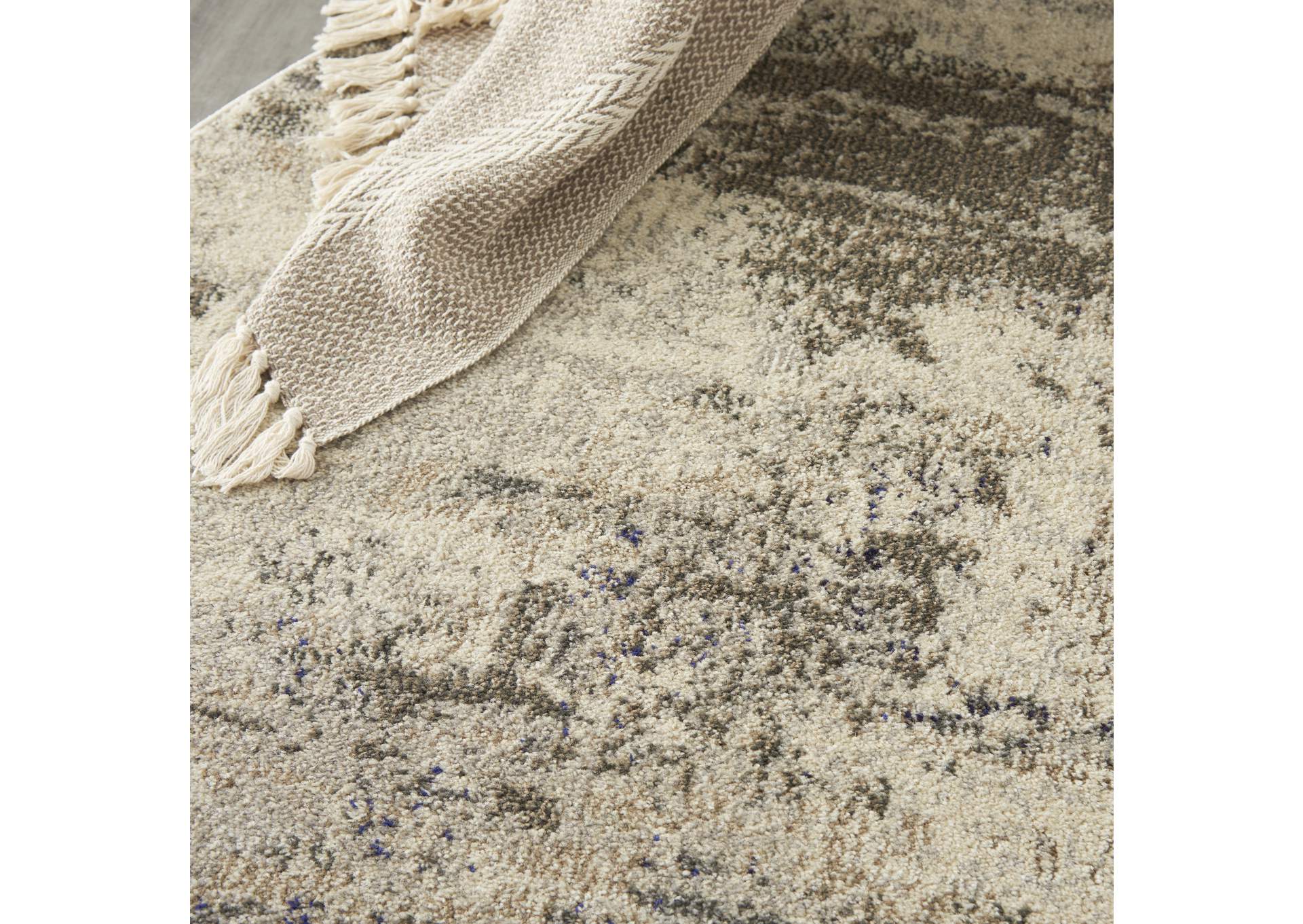 Nourison Celestial 4' Round Area Rug,Nourison