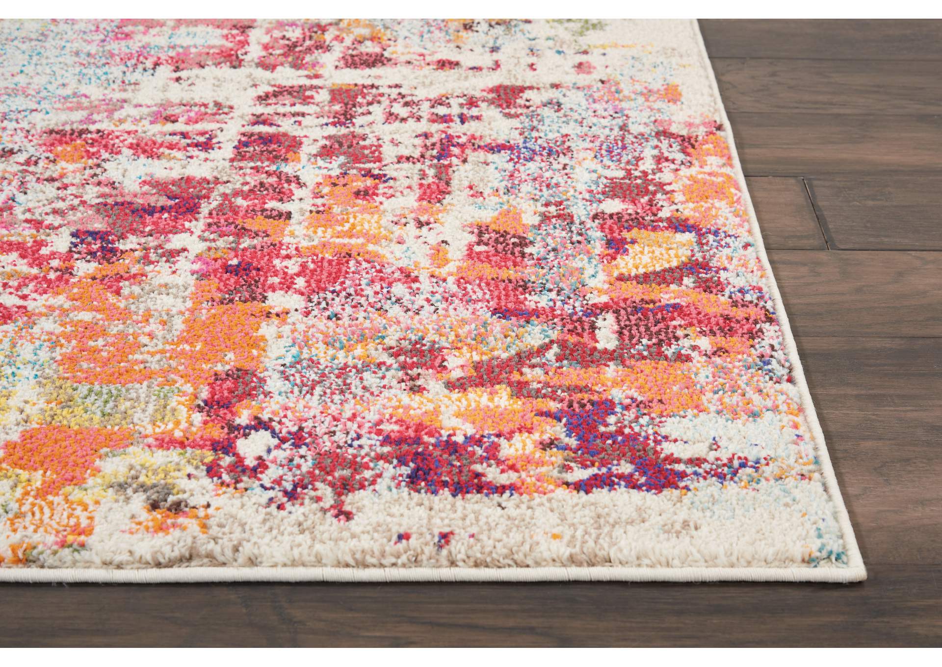 Nourison Celestial CES13 Multicolor 5'x7' Colorful Area Rug,Nourison
