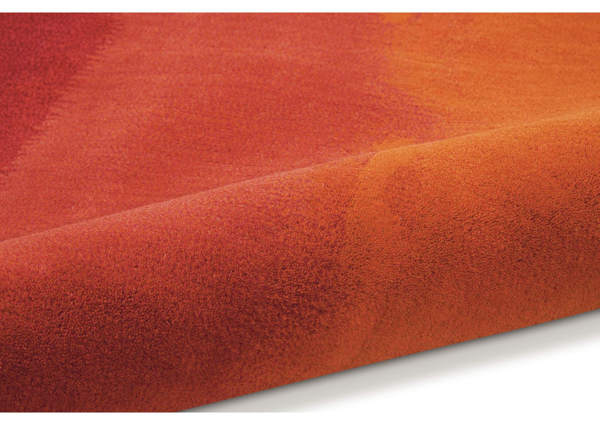 Calvin Klein Home Luster Wash SW01 Brown 5'x8' Area Rug,Nourison