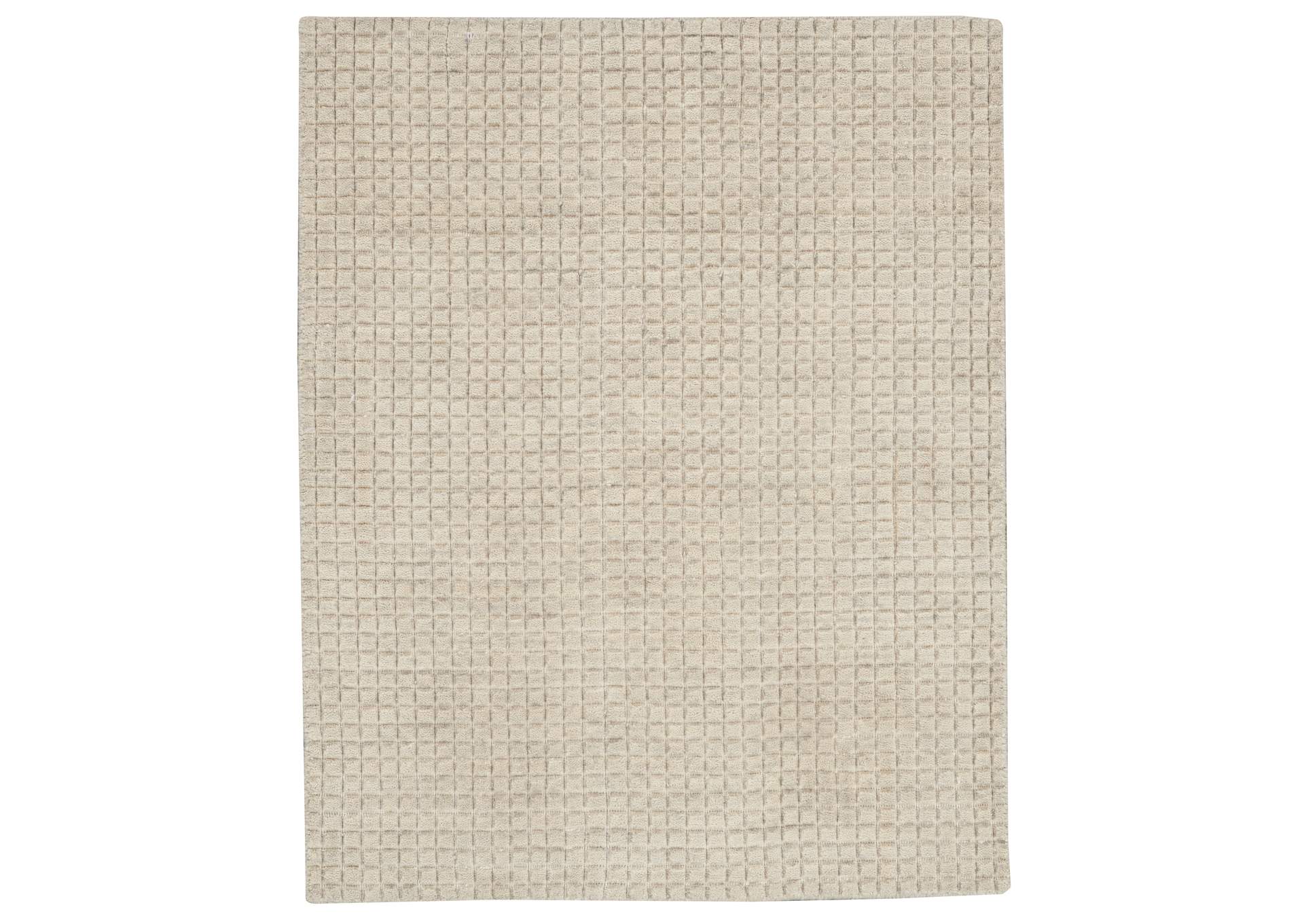 Calvin Klein Pretoria 2'x3' Beige Modern Area Rug,Nourison