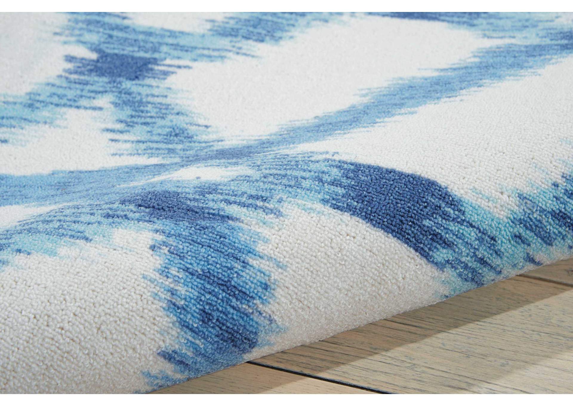 Waverly Sun N Shade SND05 Green 4'x6' Area Rug,Nourison