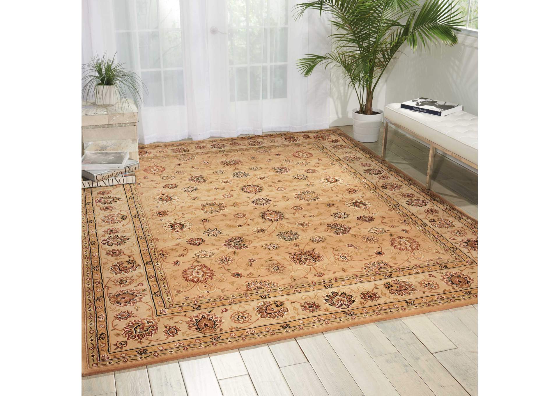 Nourison 2000 2071 Camel 8'x10' Area Rug,Nourison