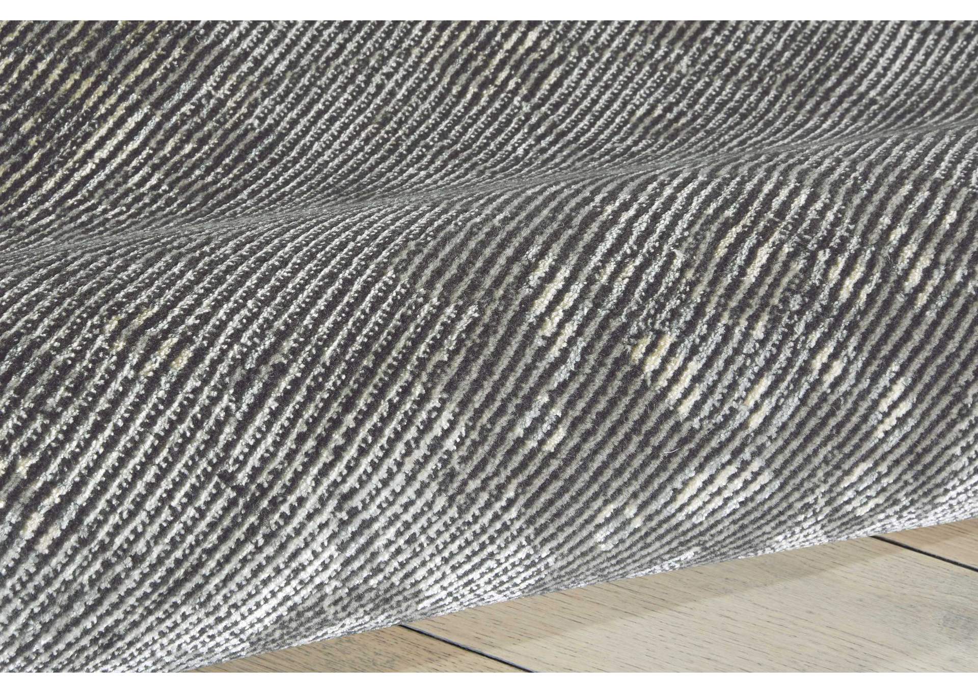 Nourison Luminance LUM06 Grey 8'x11' Rug,Nourison