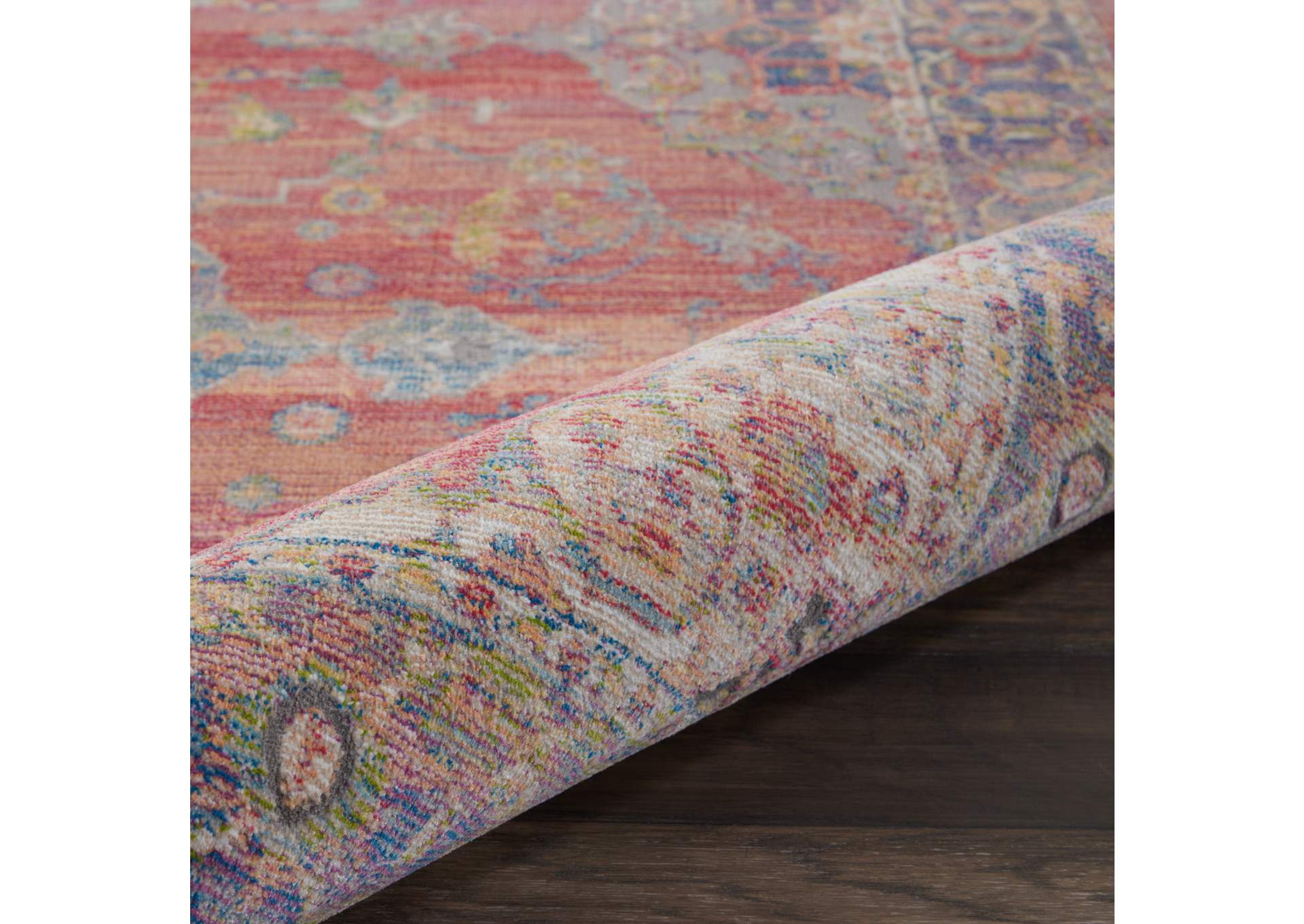 Nourison Ankara Global ANR01 Multicolor 8'x10' Large Low-pile Rug,Nourison