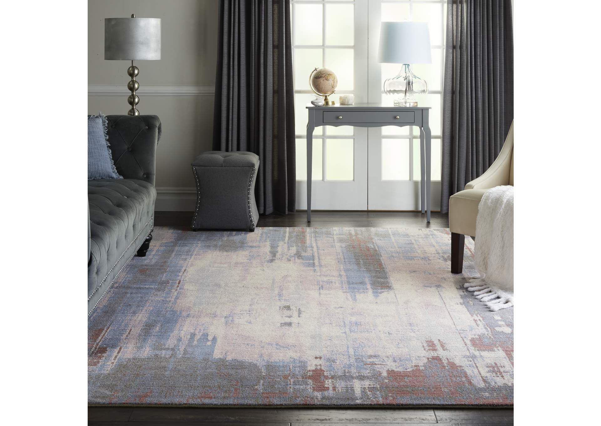 Nourison Artworks ATW04 Multicolor 8'x10' Rug,Nourison
