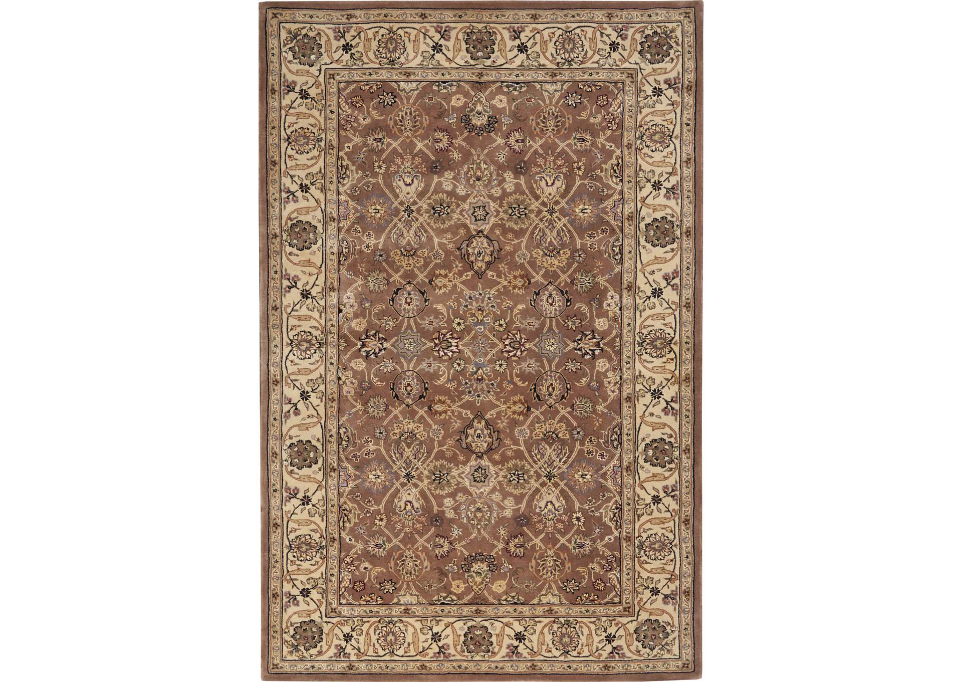Nourison 2000 2091 Mushroom 6'x9' Area Rug,Nourison