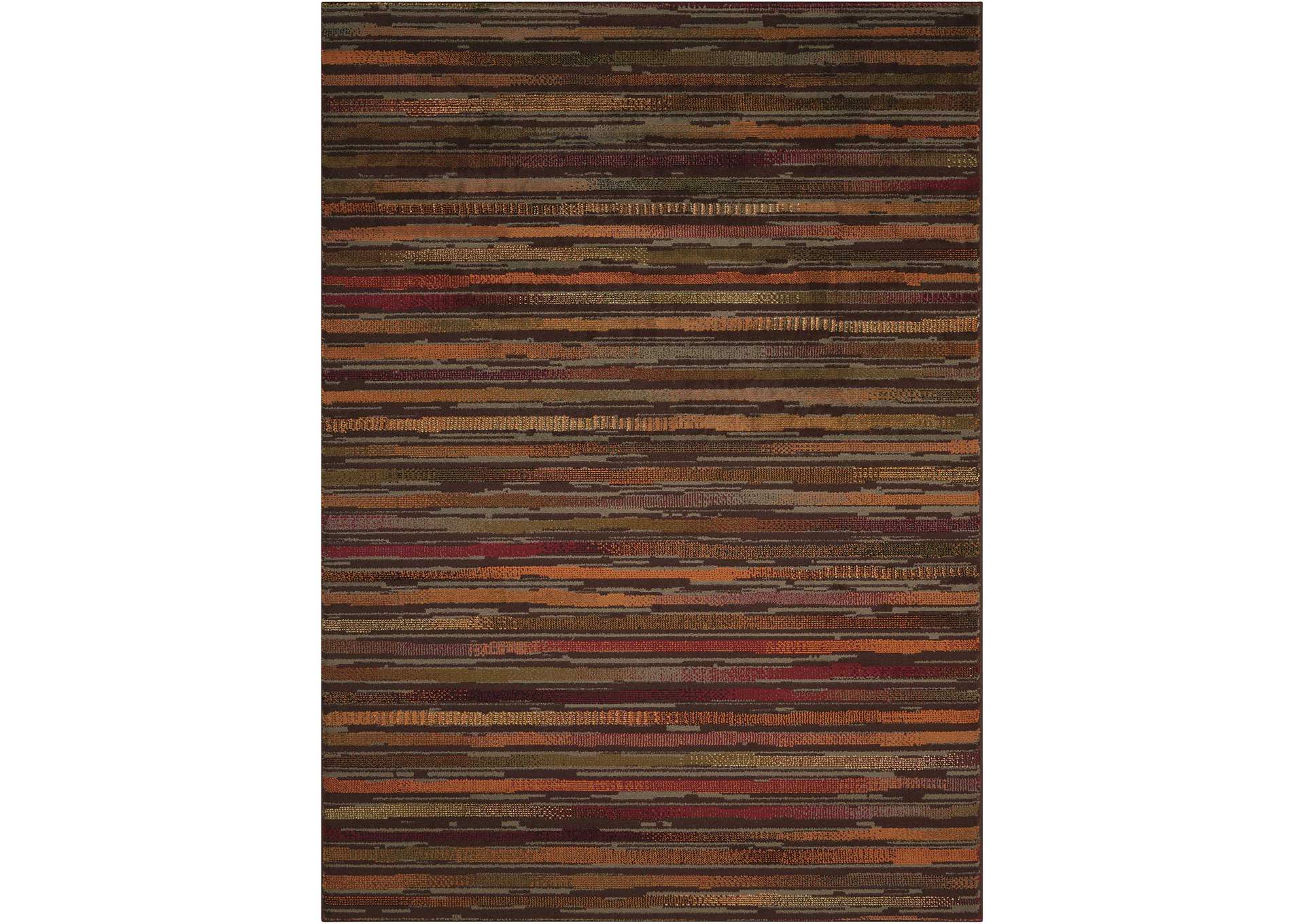 Nourison Paramount PAR15 Multicolor 5'x7' Area Rug,Nourison