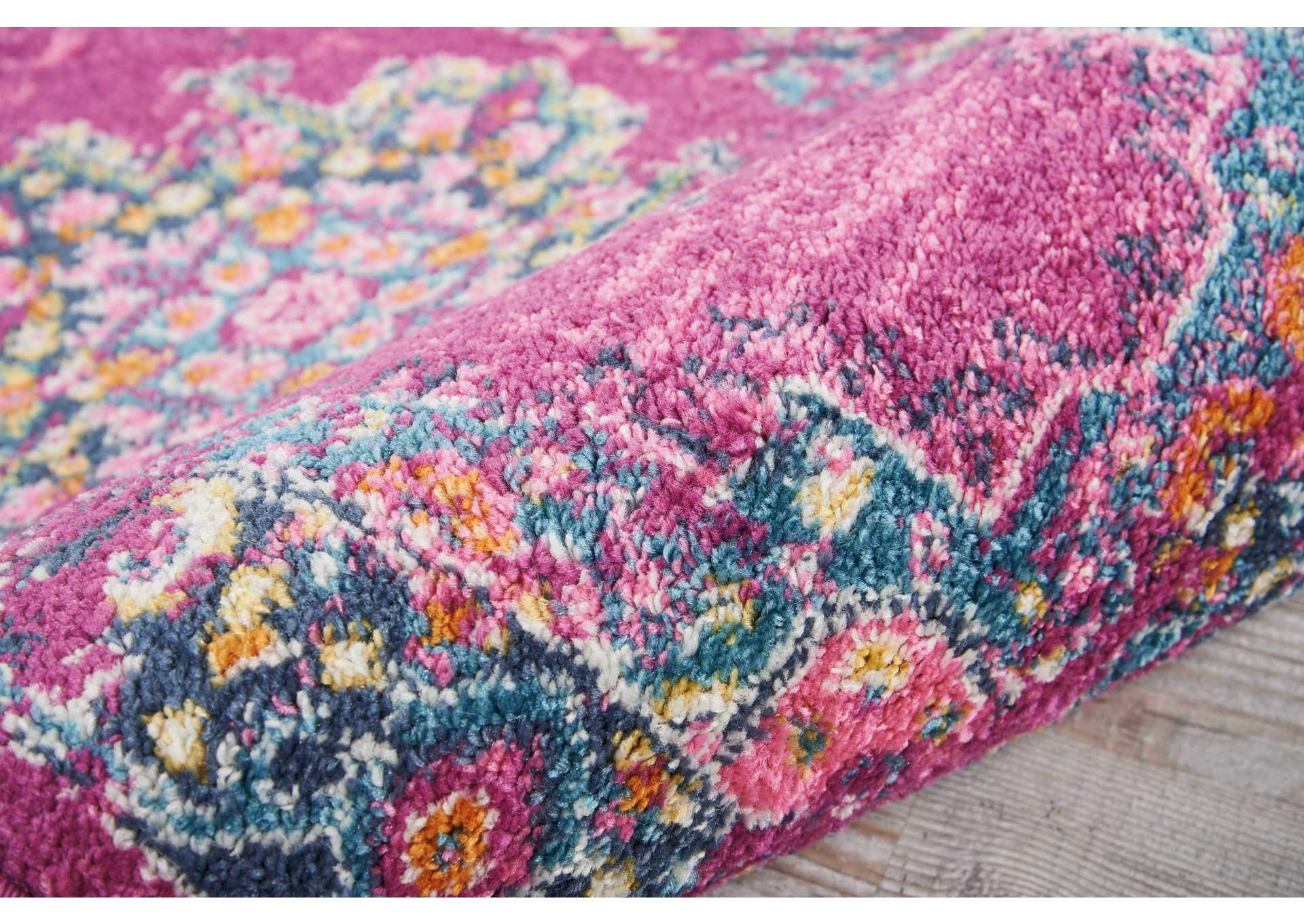 Nourison Passion 2' X 3' Pink Boho Area Rug,Nourison