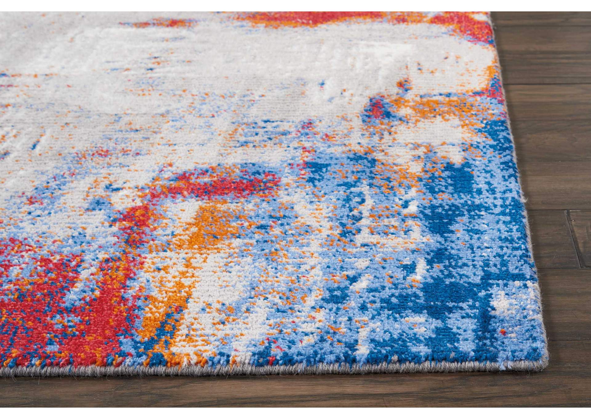 Nourison Twilight TWI26 Multicolor 6'x8' Area Rug,Nourison