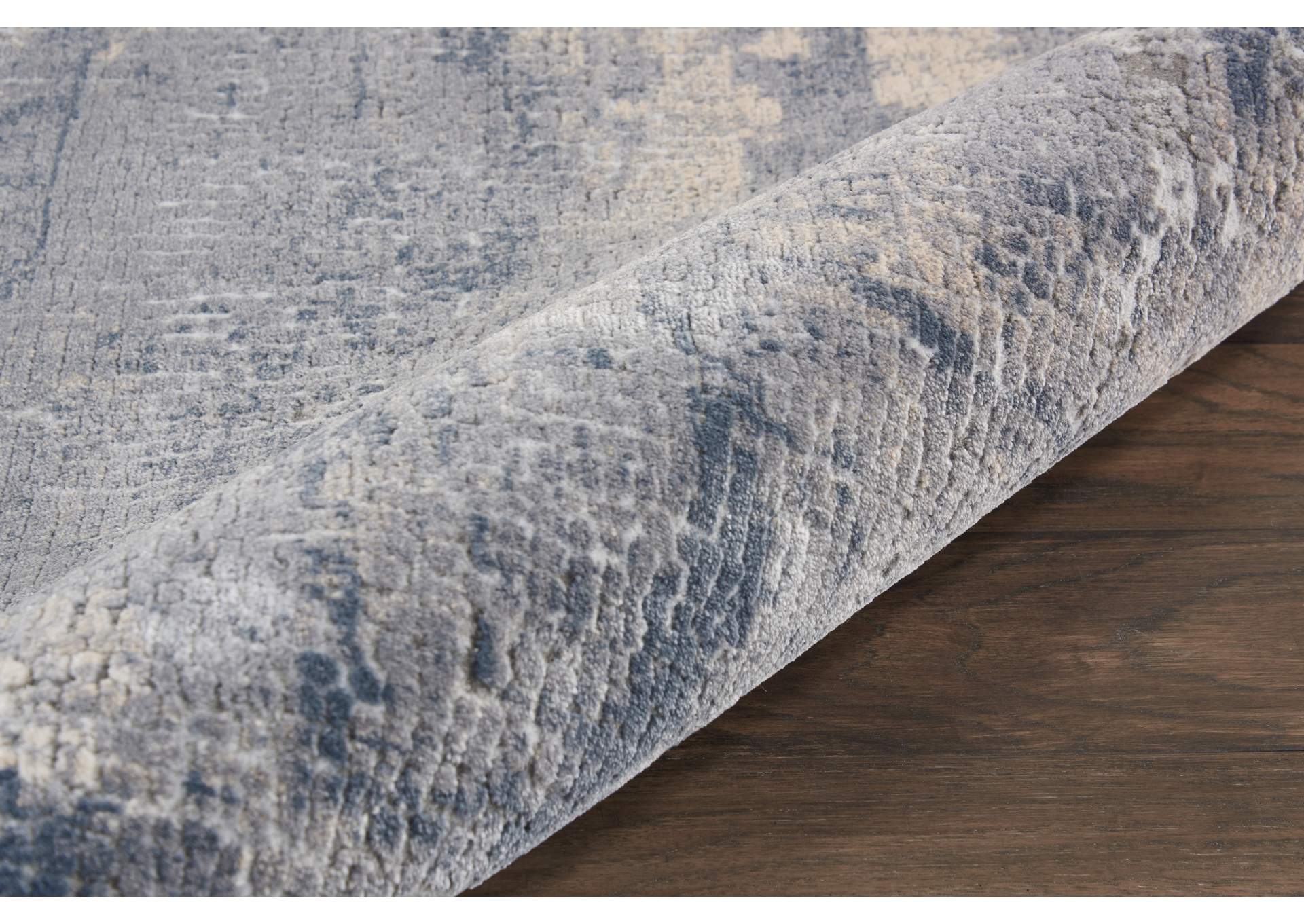 Nourison Rustic Textures RUS06 Grey and Beige 9'x13' Oversized Rug,Nourison