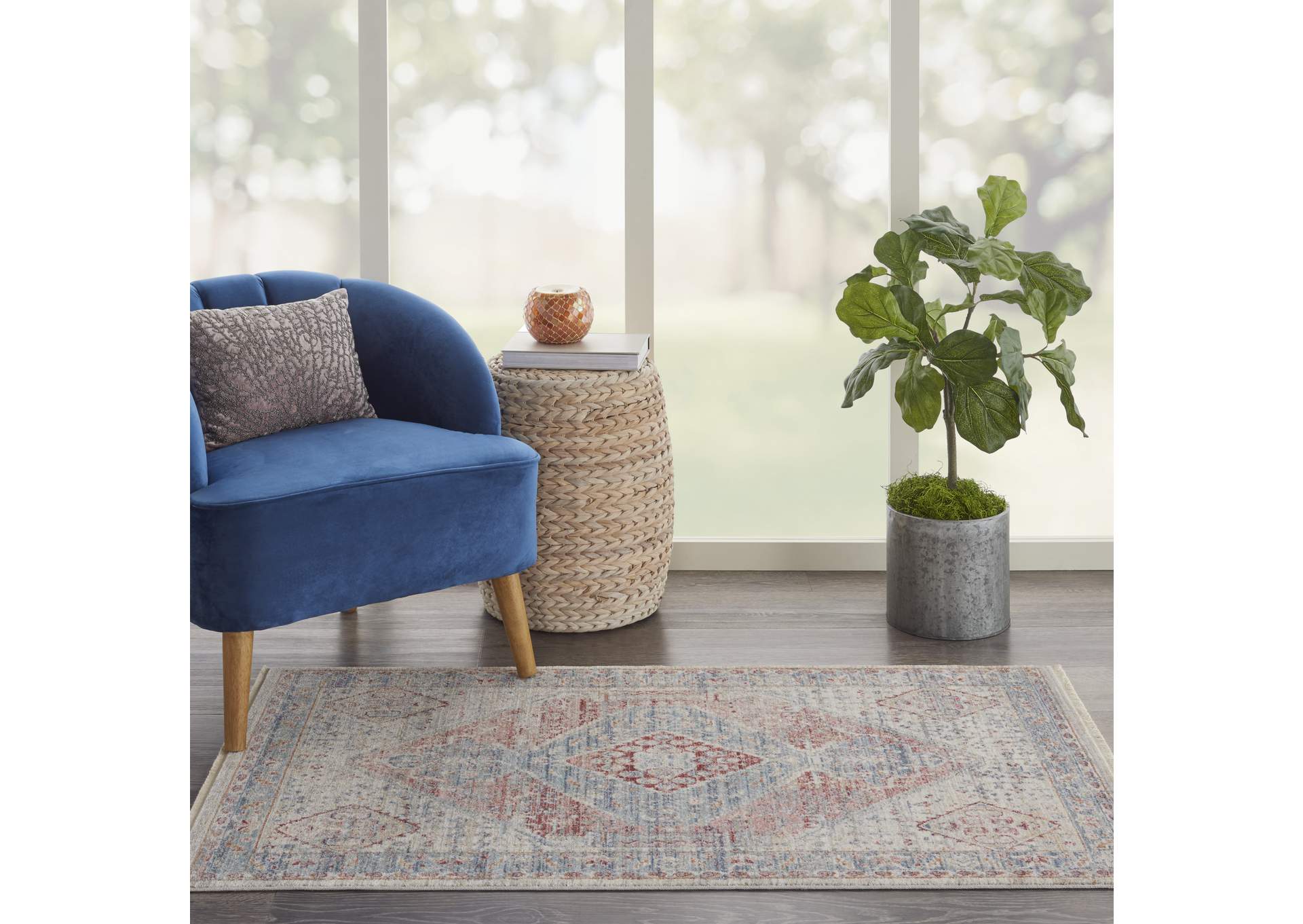 Nourison Homestead 3'x5' Traditional Area Rug,Nourison