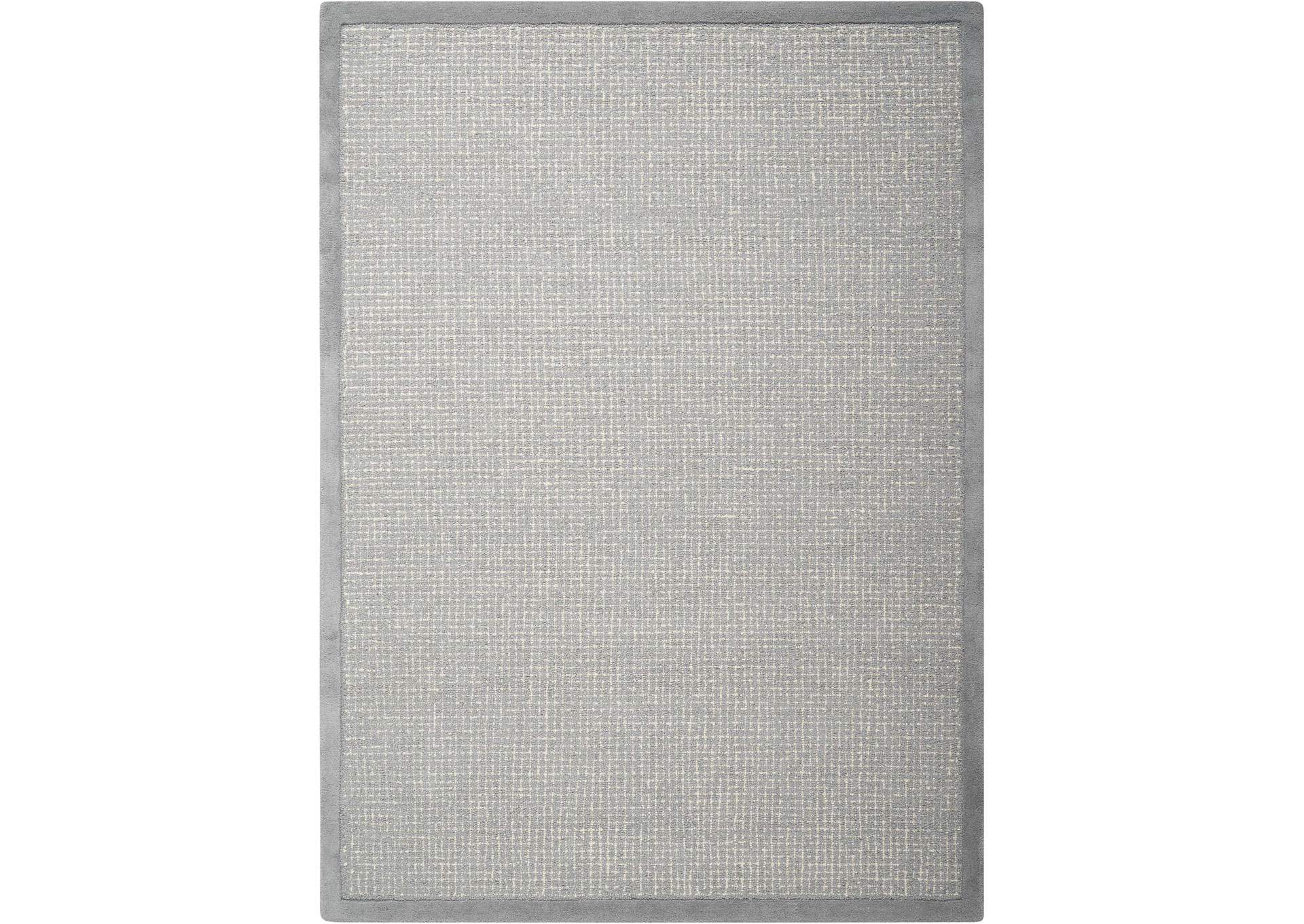 kathy ireland Home River Brook KI809 Blue 4'x6' Area Rug,Nourison