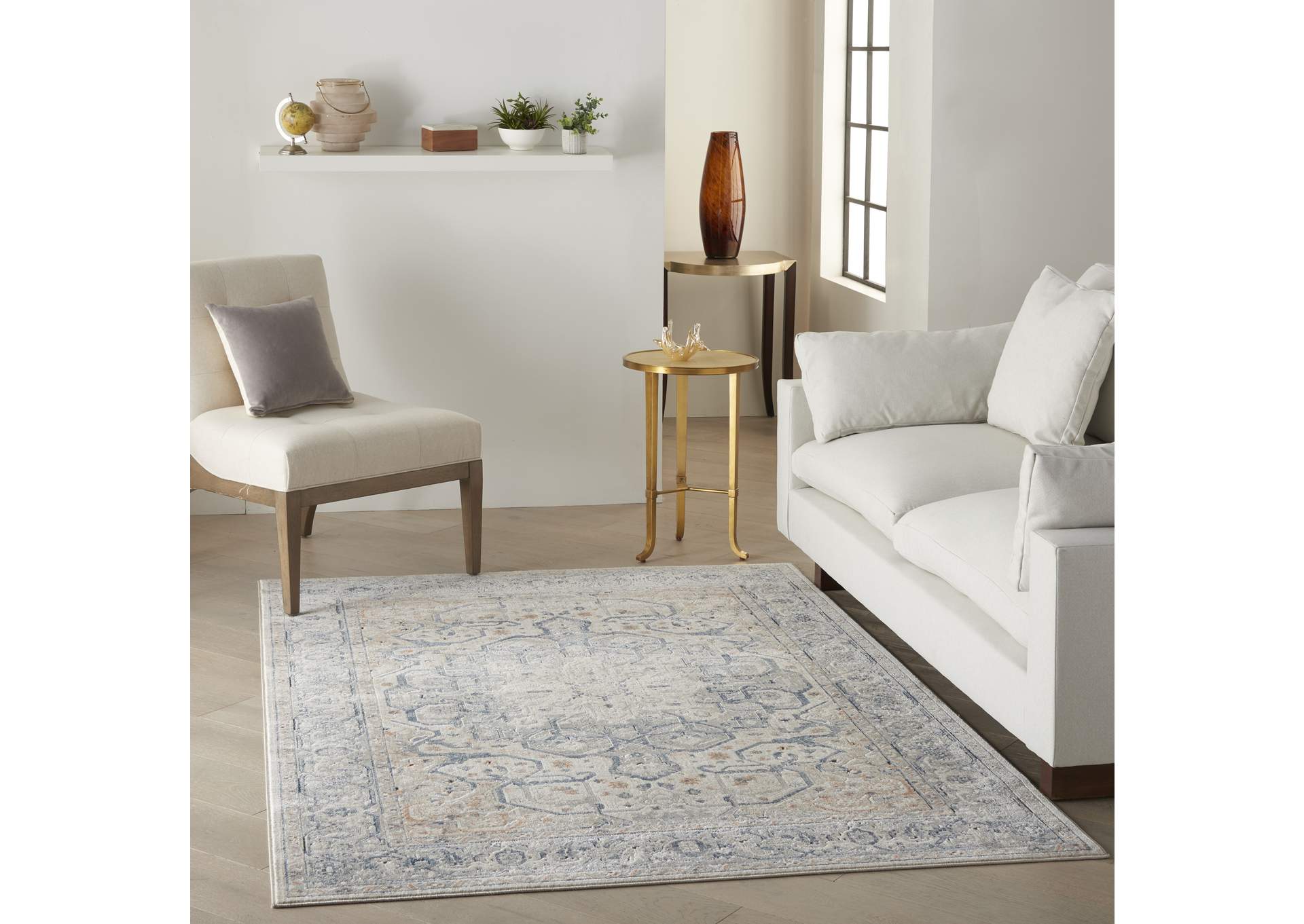 Kathy Ireland Ki25 Malta 4' x 6' Area Rug,Nourison