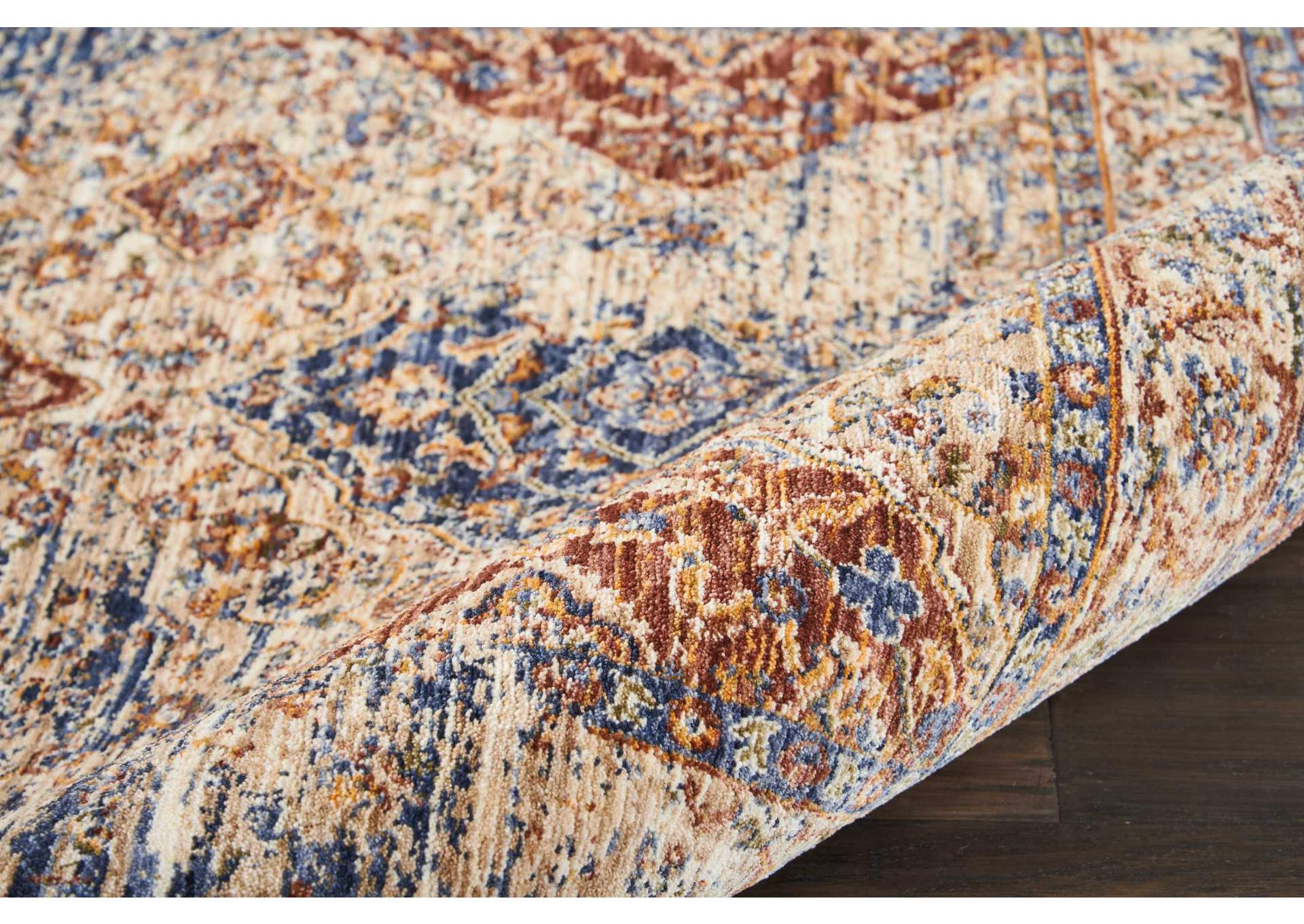 Nourison Lagos LAG05 Multicolor 3'x5' Area Rug,Nourison