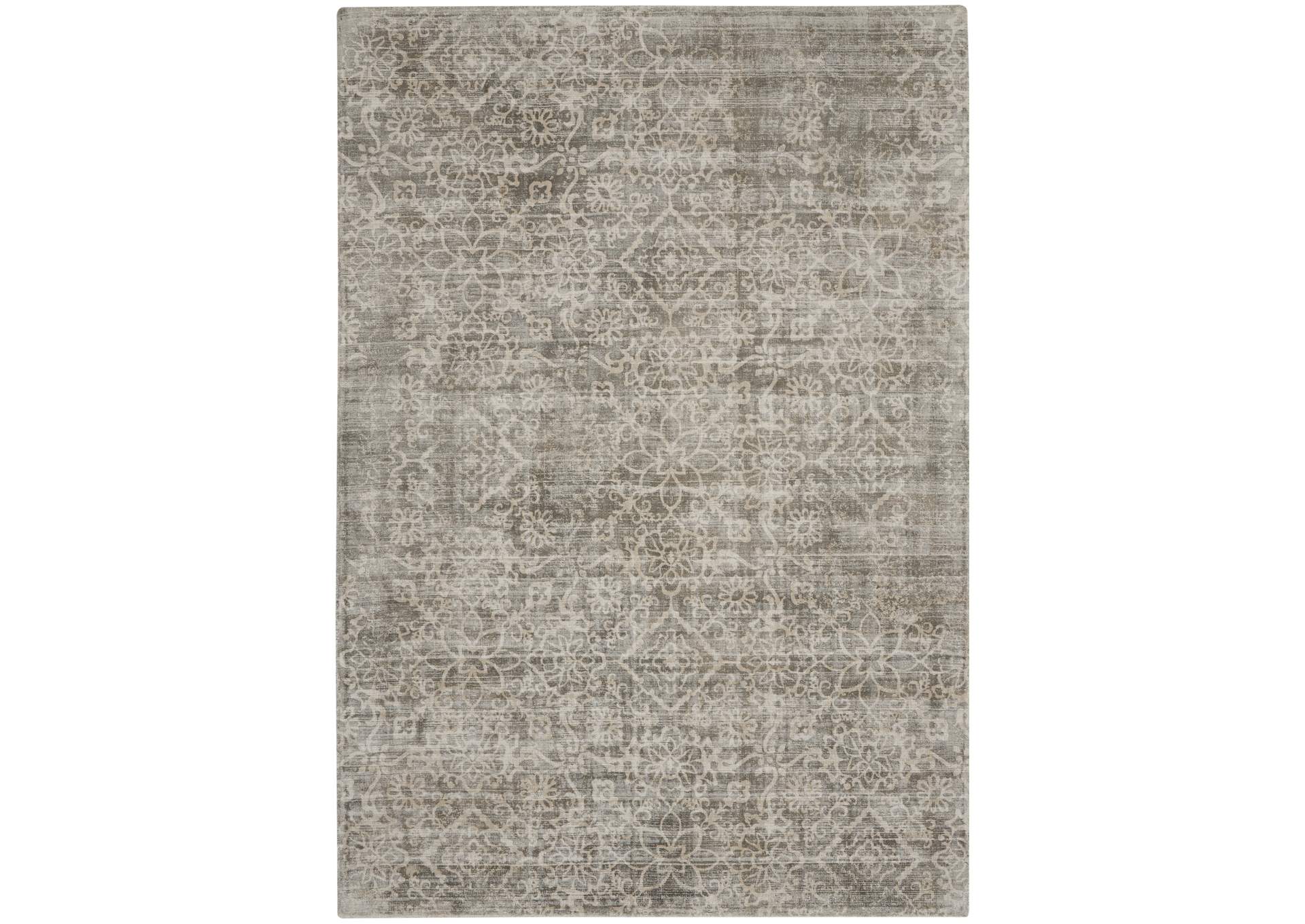 kathy ireland Home Desert Skies DSK03 Grey 4'x6' Area Rug,Nourison