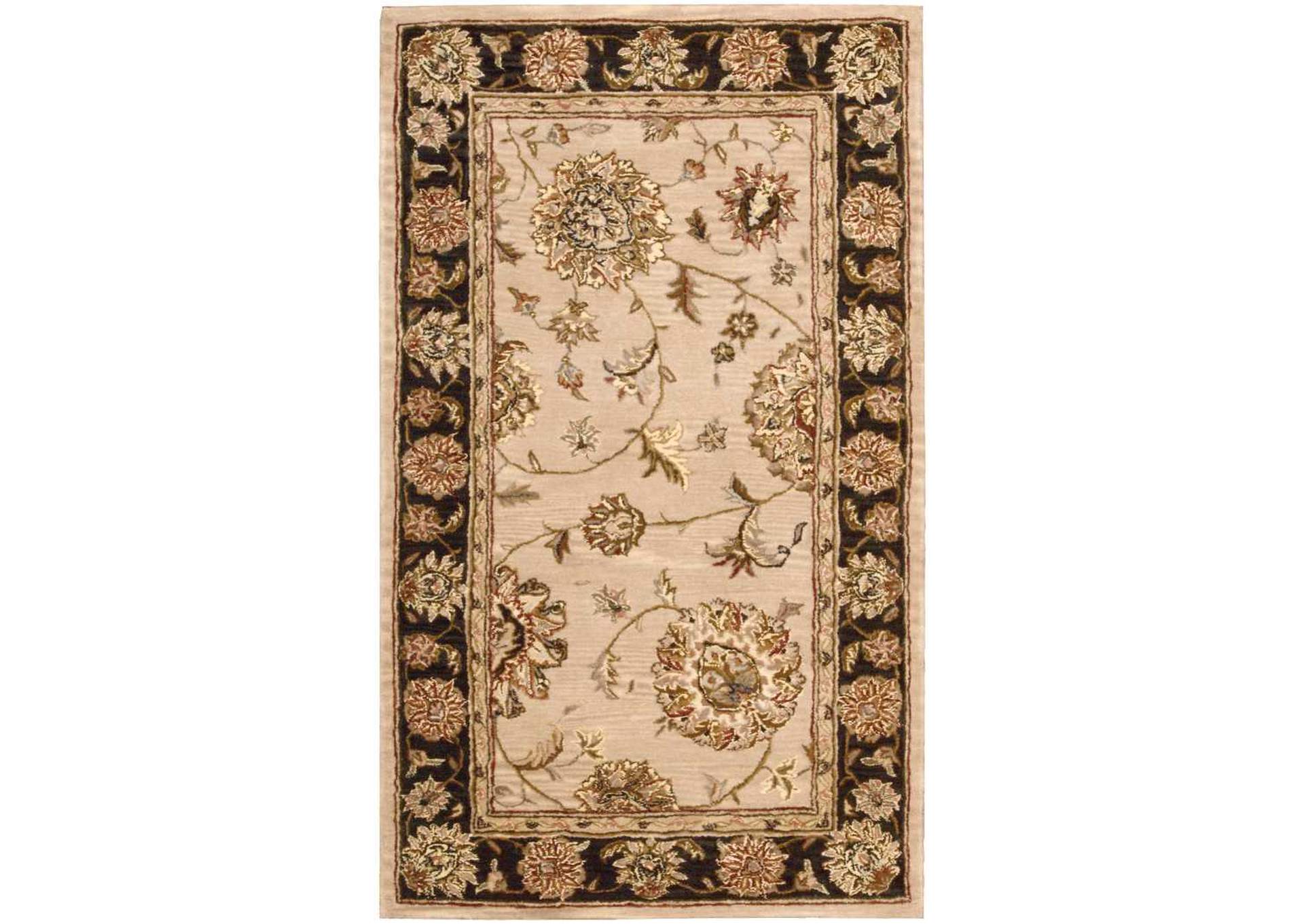 Nourison 2000 2207 Beige 3'x5' Area Rug,Nourison