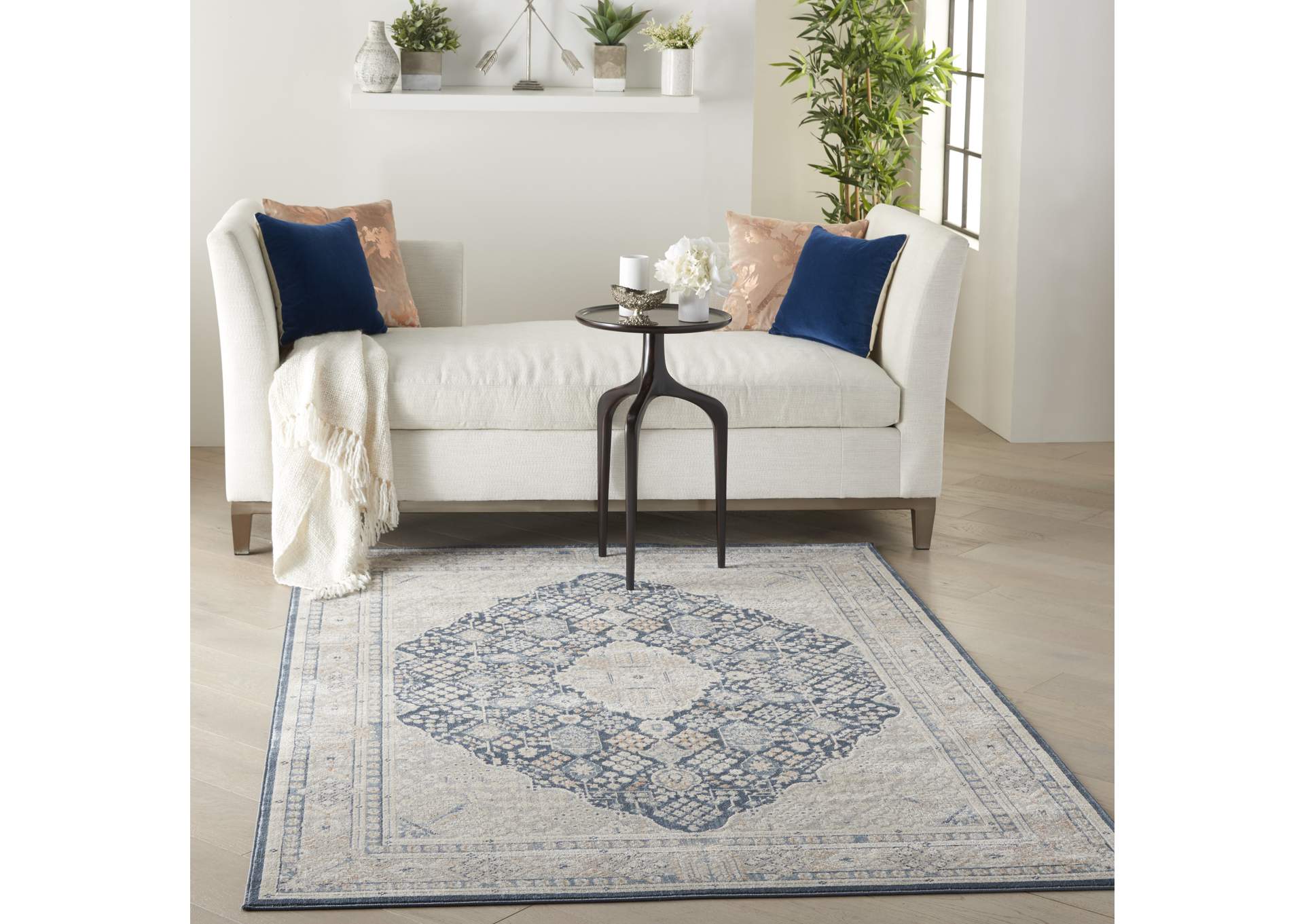 Kathy Ireland Ki25 Malta 4' x 6' Area Rug,Nourison