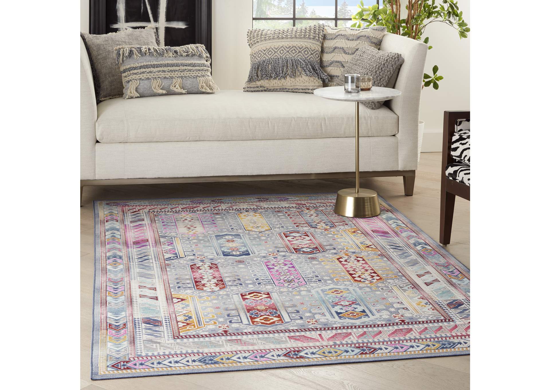 Nourison Vintage Kashan 4' x 6' Area Rug,Nourison