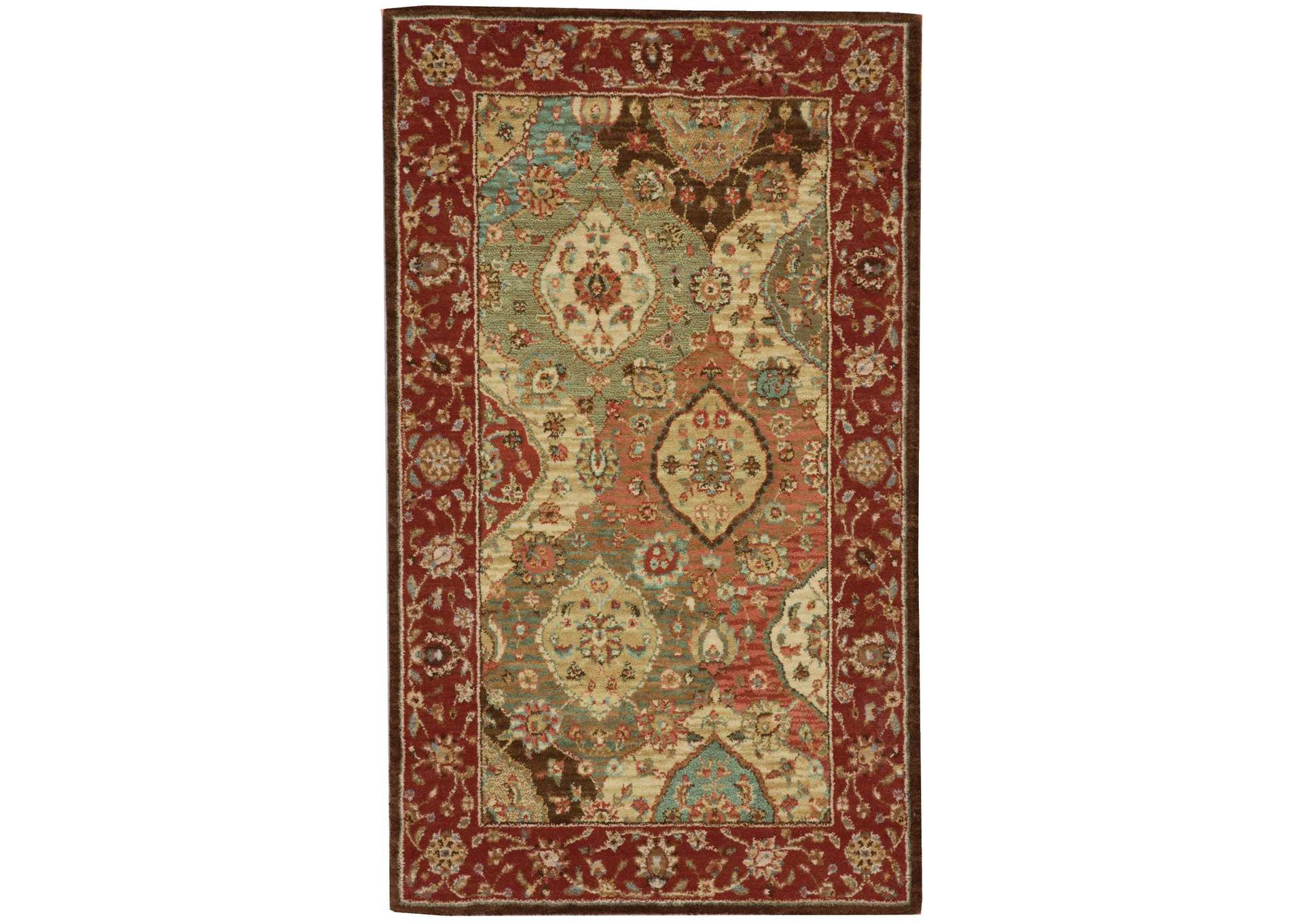 Nourison Living Treasures LI03 Multicolor 3'x5' Area Rug,Nourison