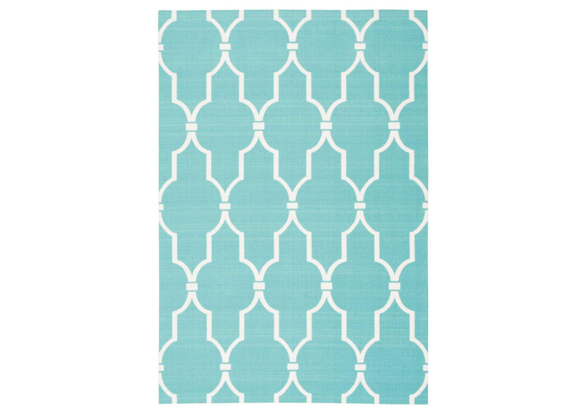 Nourison Home & Garden RS087 Blue 5'x8' Area Rug,Nourison